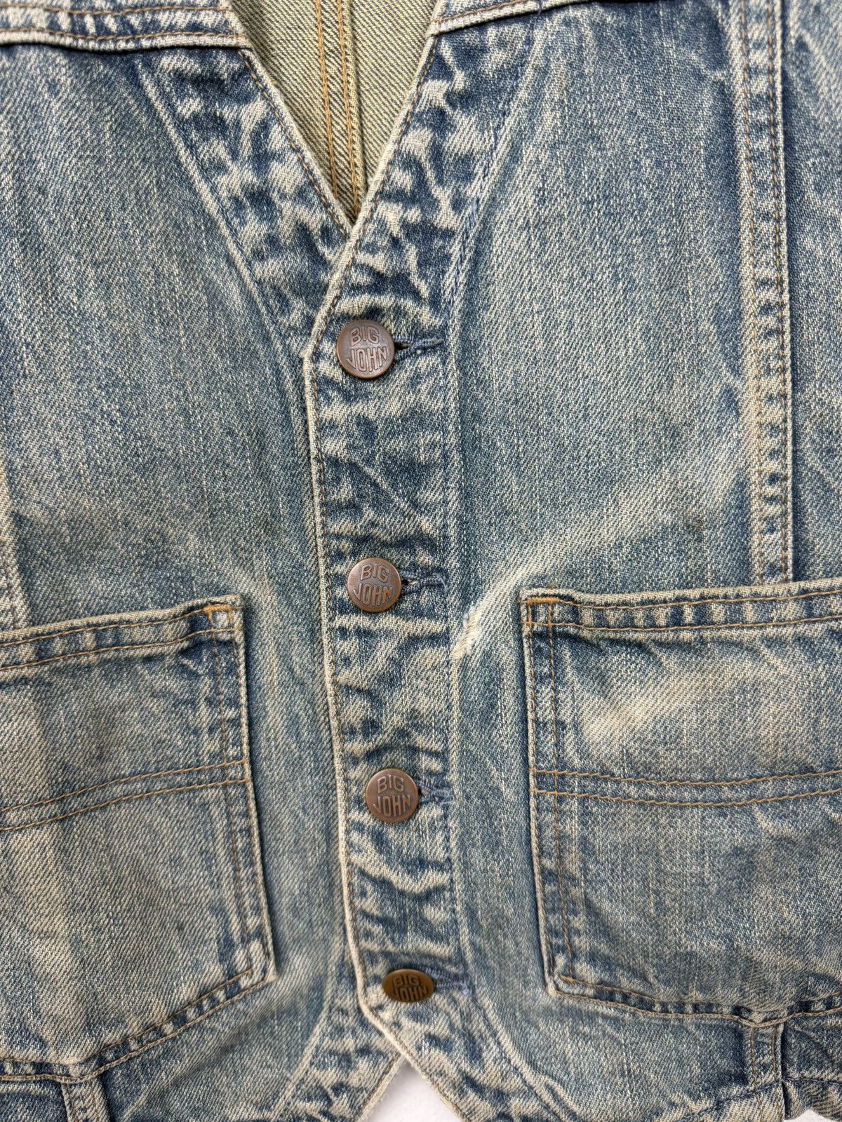 Big John Vintage Big John Spirit Denim Vest Size US L / EU 52-54 / 3 - 4 Thumbnail