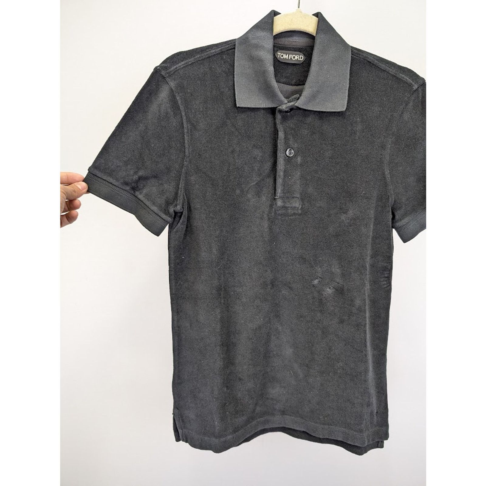 Tom Ford o1rshd1 Polo Shirt in Black Size US M / EU 48-50 / 2 - 8 Thumbnail