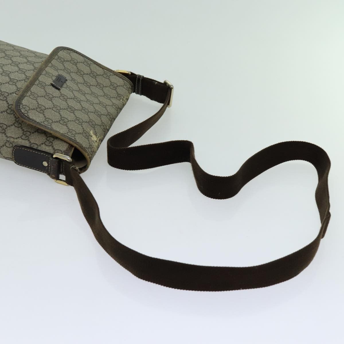 Gucci GUCCI GG Supreme Shoulder Bag Pvc Beige Size ONE SIZE - 14 Thumbnail