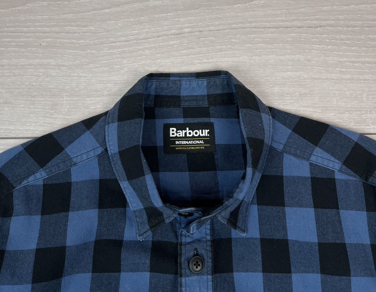 Barbour Barbour International Tailored Flannel Checkered Shirt Size US M / EU 48-50 / 2 - 7 Thumbnail