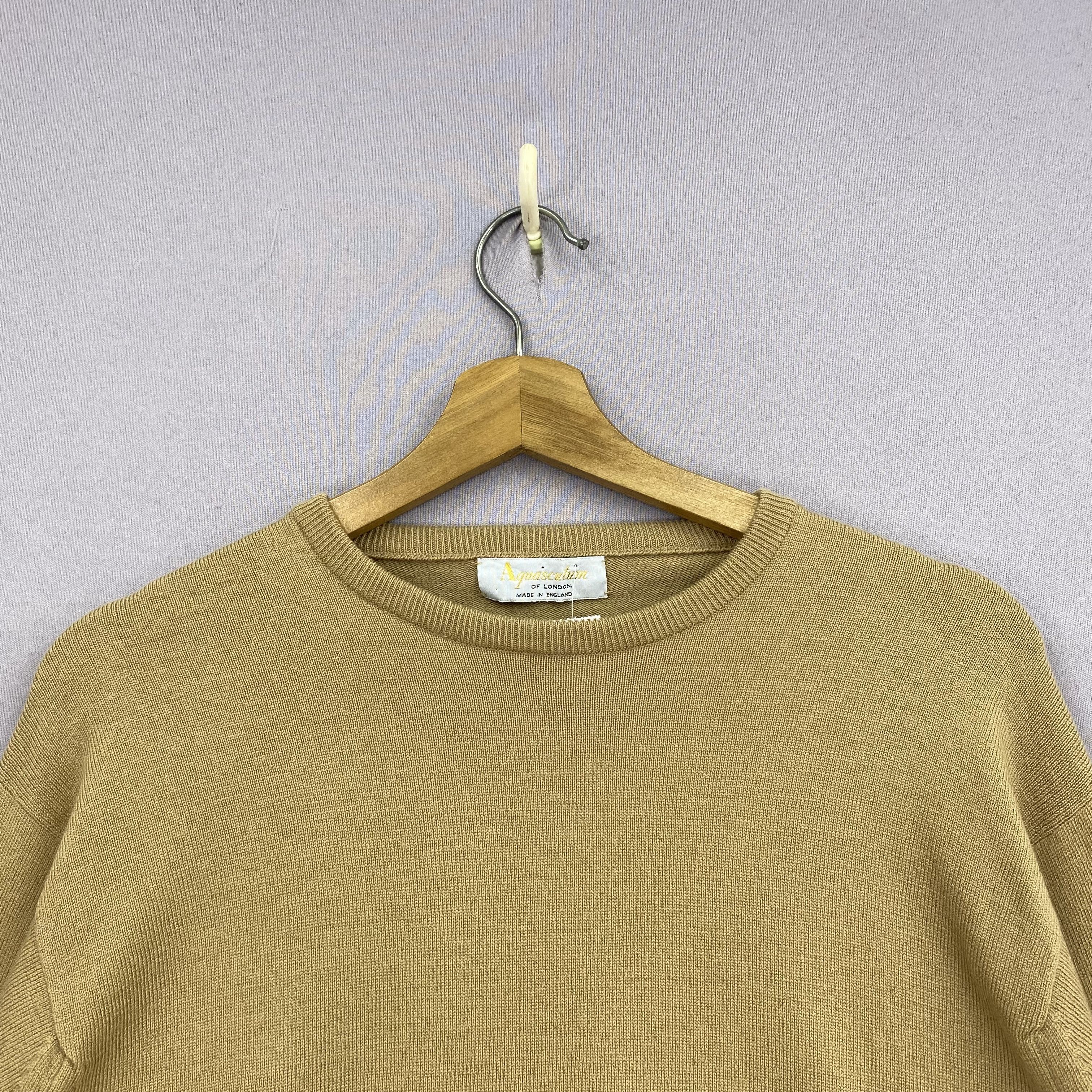 Aquascutum Vintage 90s Aquascutum Knitwear Sweater Sweatshirt | GF20432 Size US XS / EU 42 / 0 - 3 Thumbnail