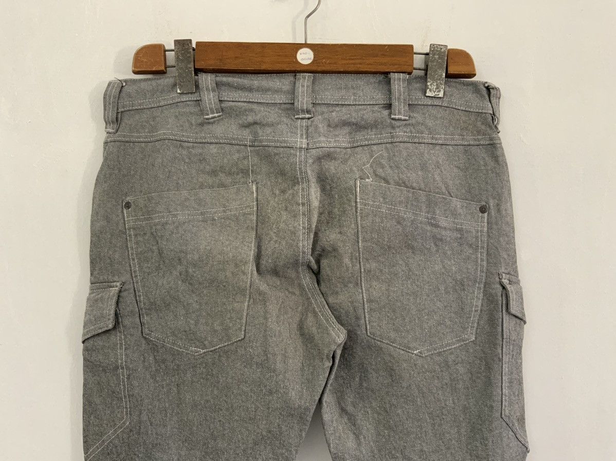 If Six Was Nine Grey Denim Cargo Multipocket Pant Size US 34 / EU 50 - 6 Thumbnail