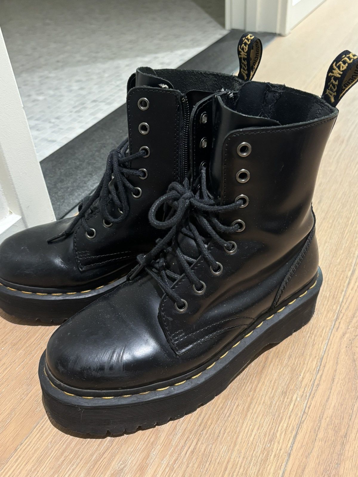 Dr. Martens Dr. Martens Jadon Womens Platform Boots Size US 8 / IT 38 - 1 Thumbnail