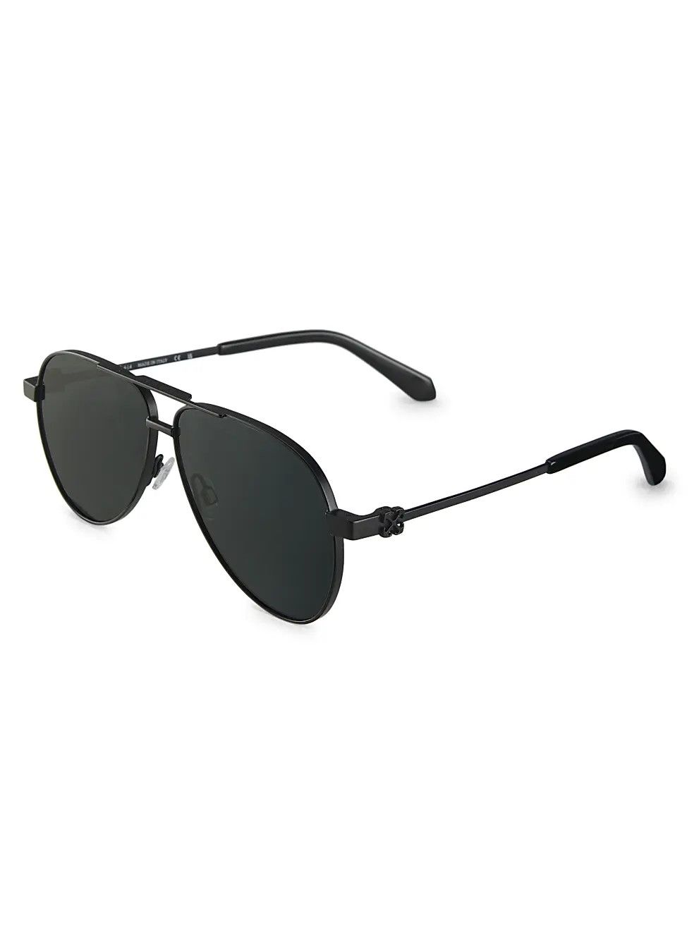 Off-White os11x0825 Size: OS / GvSpeed 59MM Pilot Sunglasses in Black Size ONE SIZE - 1 Thumbnail
