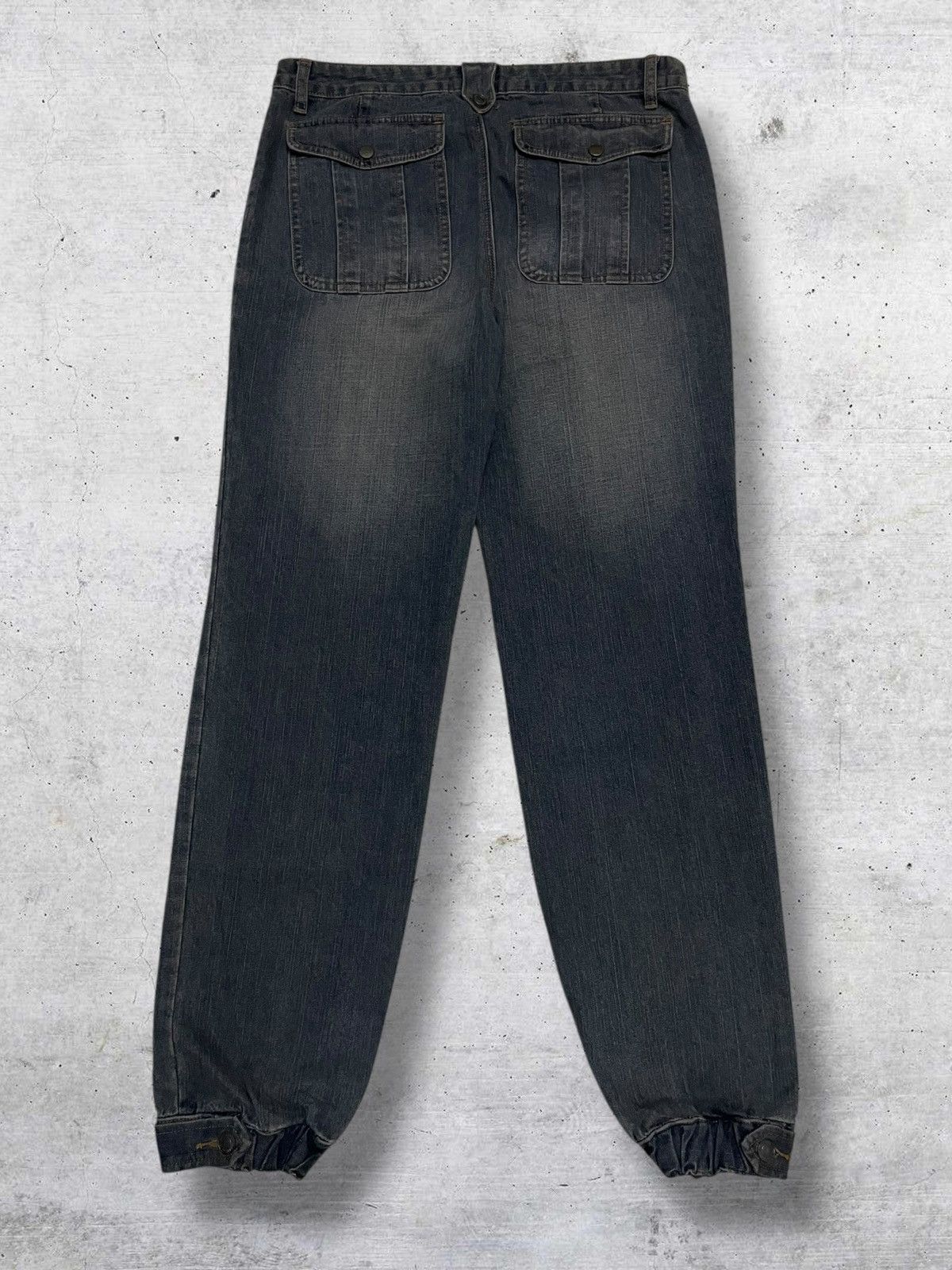 Japanese Brand VINTAGE 90S JAPANESEBRAND PARACHUTE POCKET TACTICAL DENIM Size US 32 / EU 48 - 7 Thumbnail