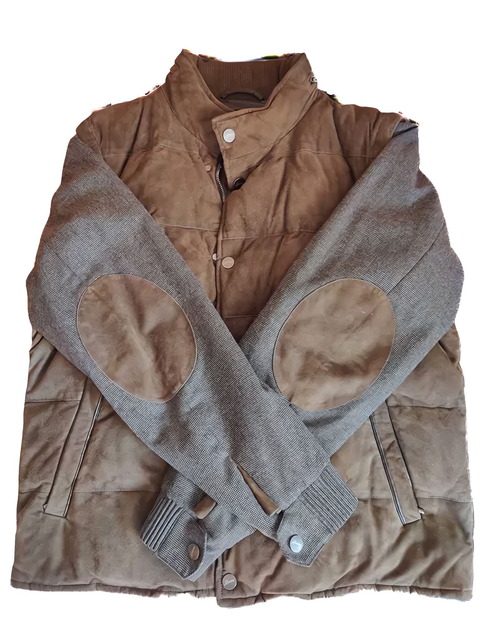 Brioni SUEDE LEATHER DOWN JACKET Size US L / EU 52-54 / 3 - 4 Thumbnail