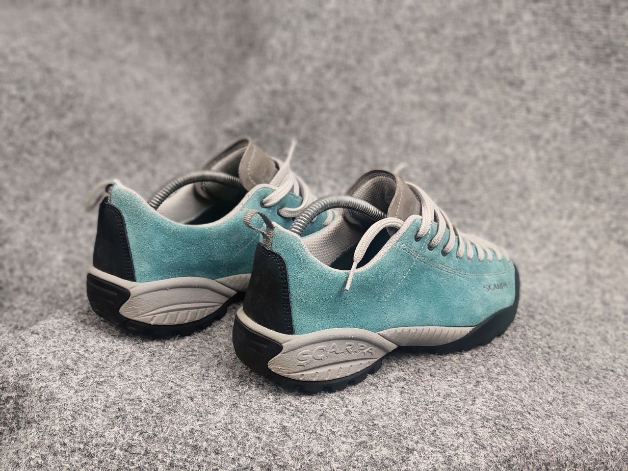 Vibram Scarpa Mojito gore-tex Sneaker Suede Leather Hiking Shoes Size US 6.5 / EU 39-40 - 15 Thumbnail