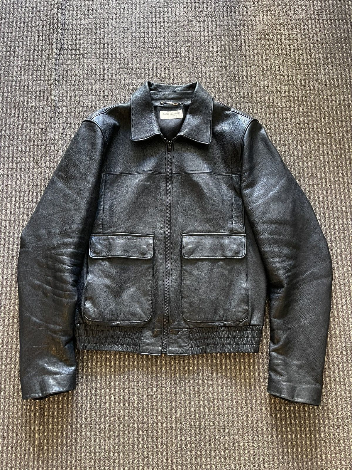 15AW Leather A-2 Jacket