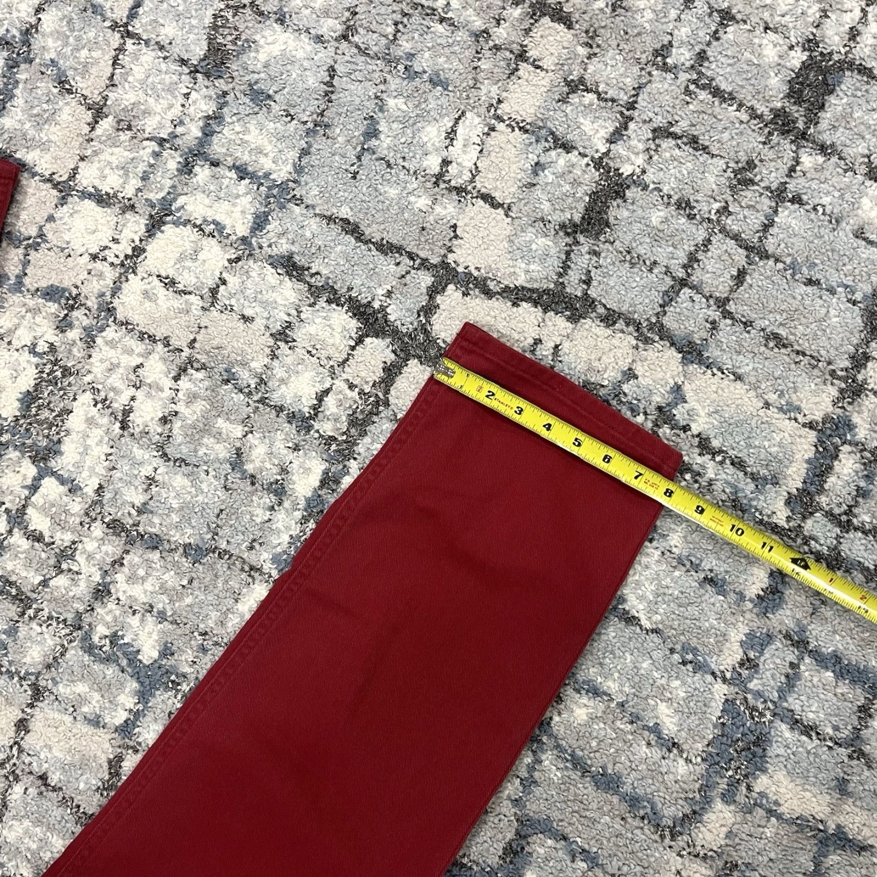 Vintage L.L. Bean Pants Womens Size 14 Straight Leg Chino Pockets Red Shirt? Size 36" / US 14 / IT 50 - 6 Thumbnail