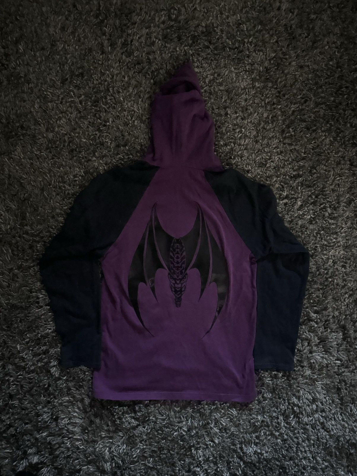 20471120 × Beauty Beast Beauty:Beast “Batwing” Raglan Hoodie | Grailed