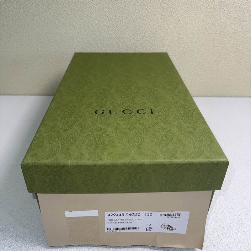 Gucci Gucci ACE GG Supreme Fashion Sneakers for Men - Size US 12 / EU 45 - 6 Thumbnail