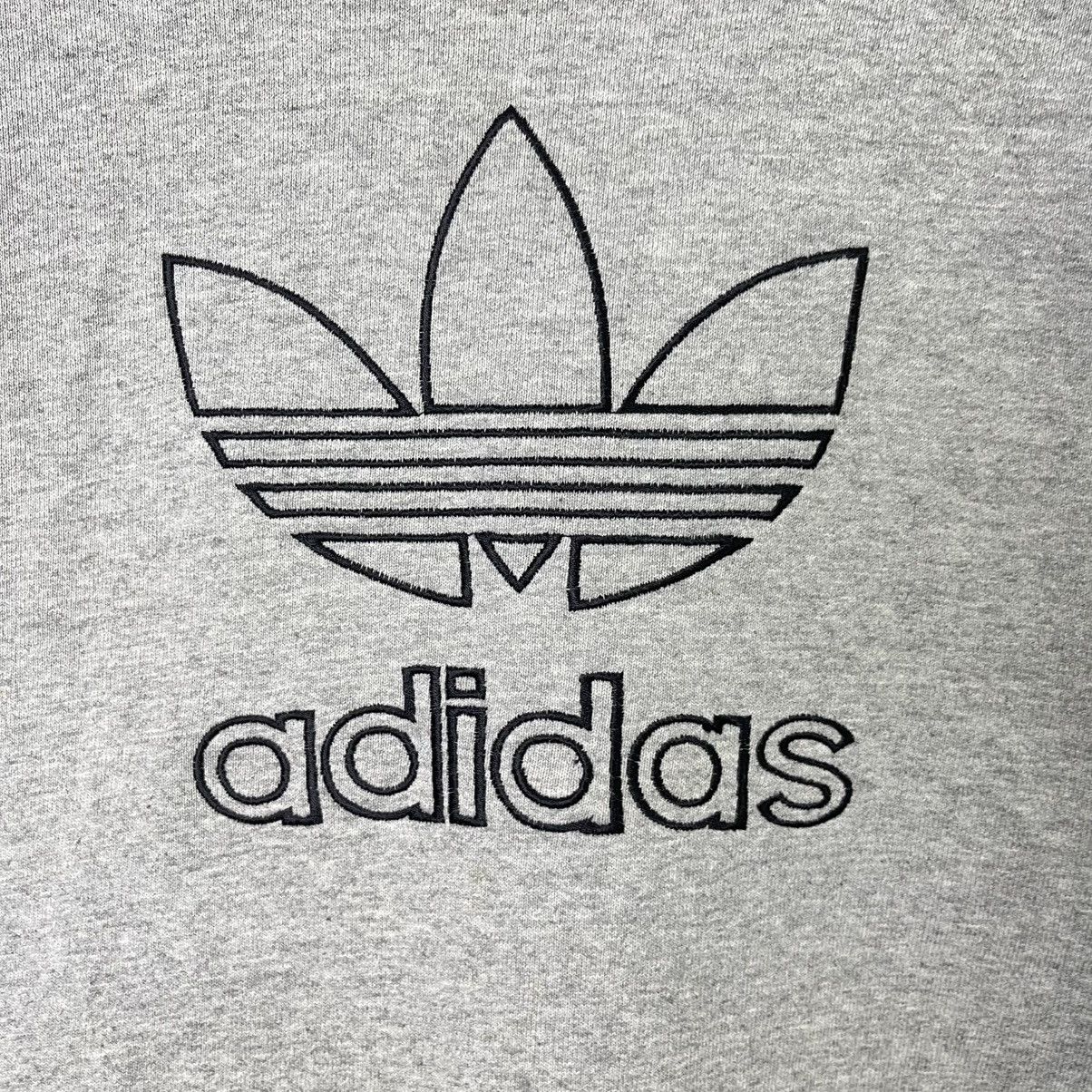 Adidas Vintage Adidas Trefoil Crewneck Sweatshirt Size US XL / EU 56 / 4 - 3 Thumbnail