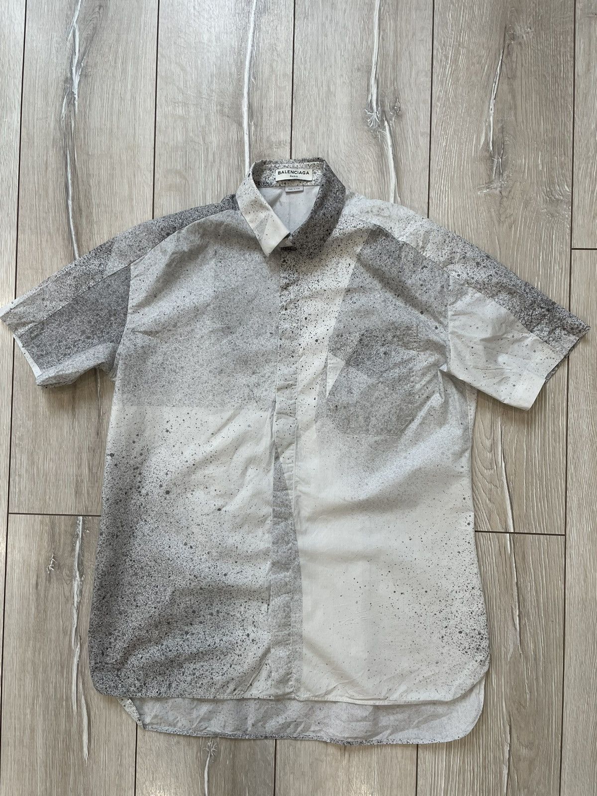 Balenciaga Balenciaga paint shirt Size US M / EU 48-50 / 2 - 1 Thumbnail