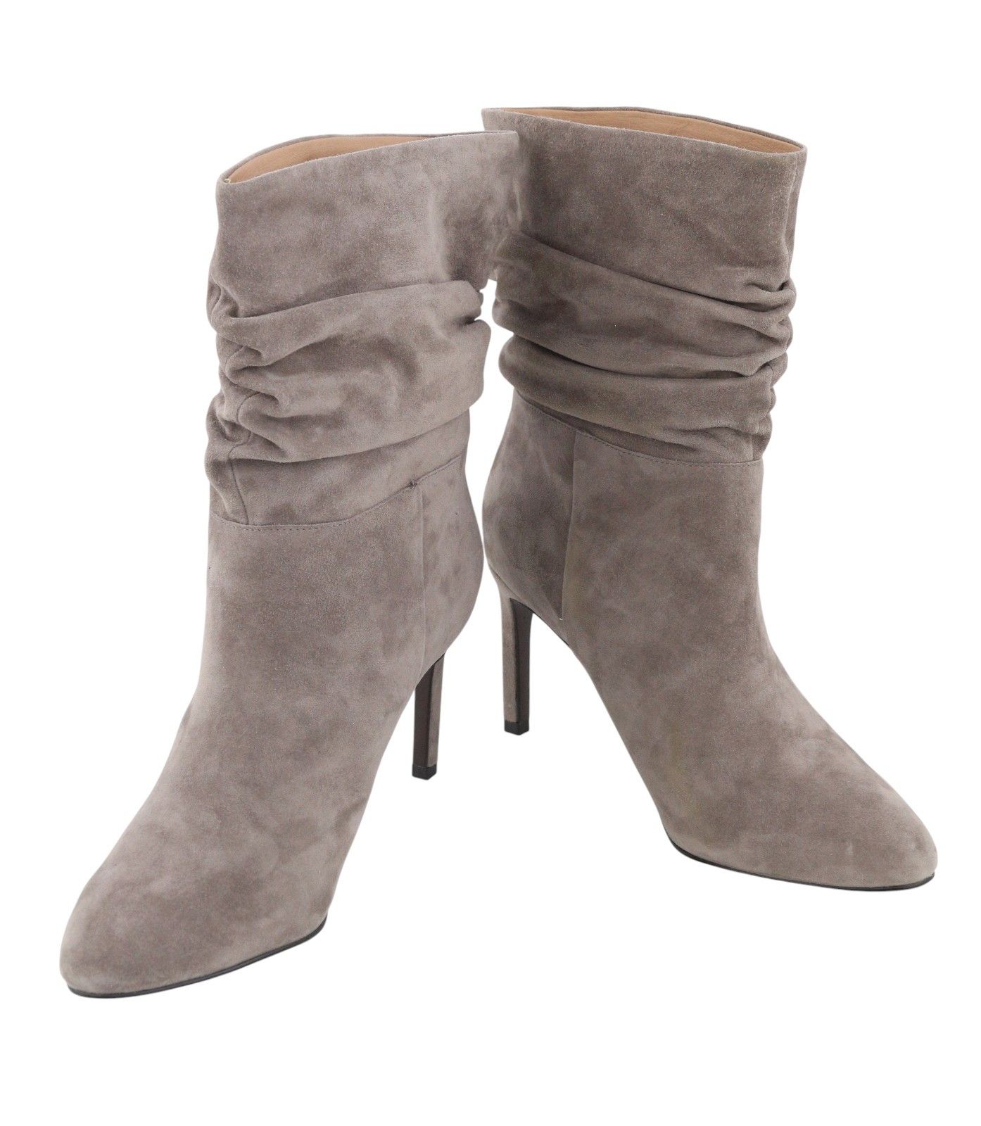 Other BIBI LOU EU40 Grey Suede Leather Almond 87550 Size US 9 / IT 39 - 6 Thumbnail