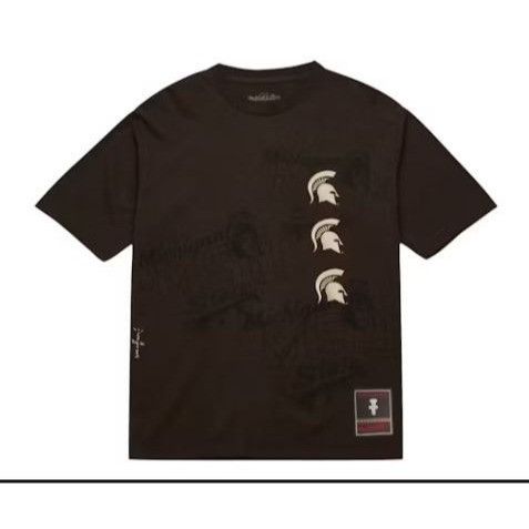 Mitchell & Ness × Travis Scott NEW CACTUS JACK TRAVIS SCOTT x MITCHELL & NESS MSU TEE M Size US M / EU 48-50 / 2 - 1 Thumbnail