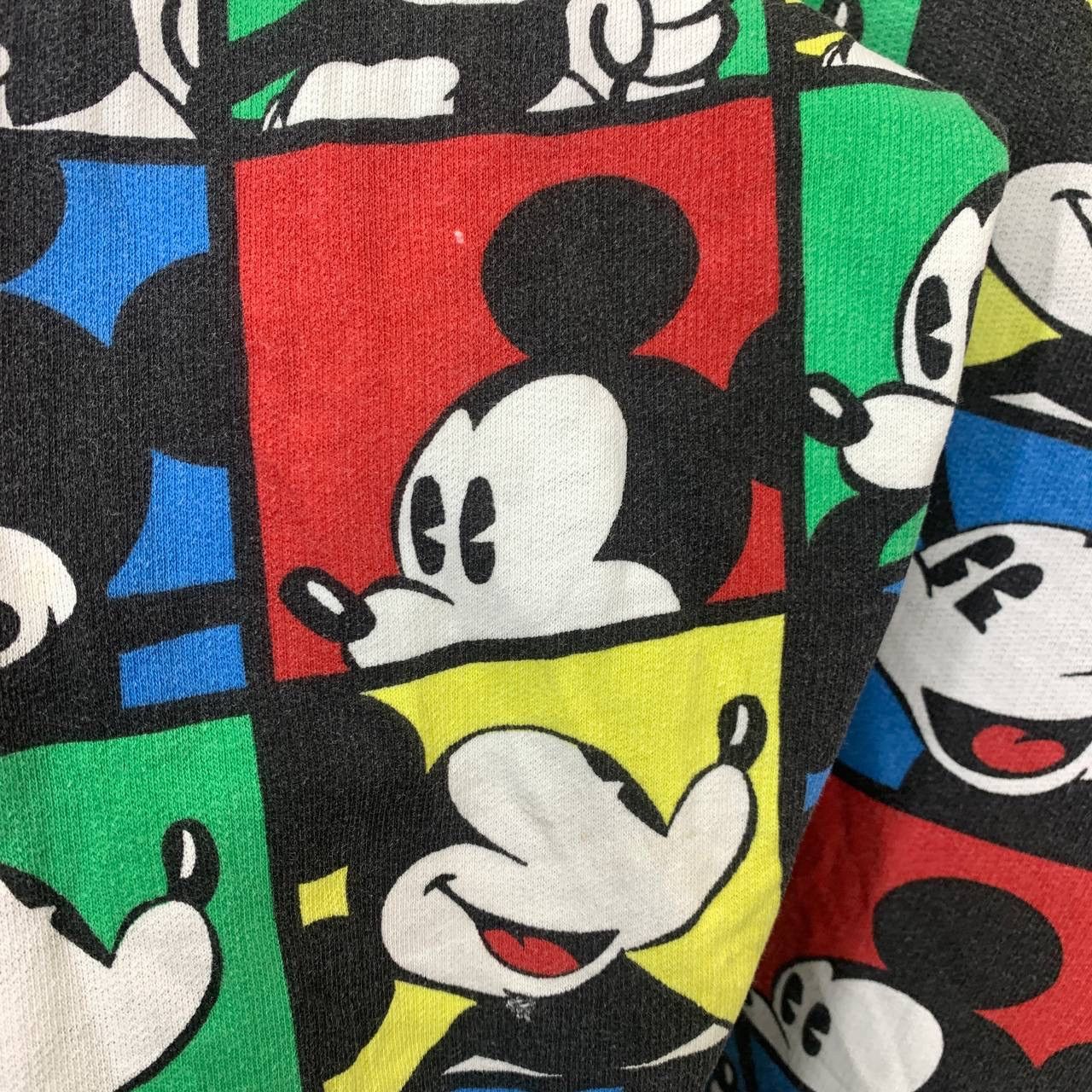 Mickey Mouse 90s Vintage MICKEY MOUSE Full Print Sweatshirt #2318-02 Size US S / EU 44-46 / 1 - 3 Thumbnail