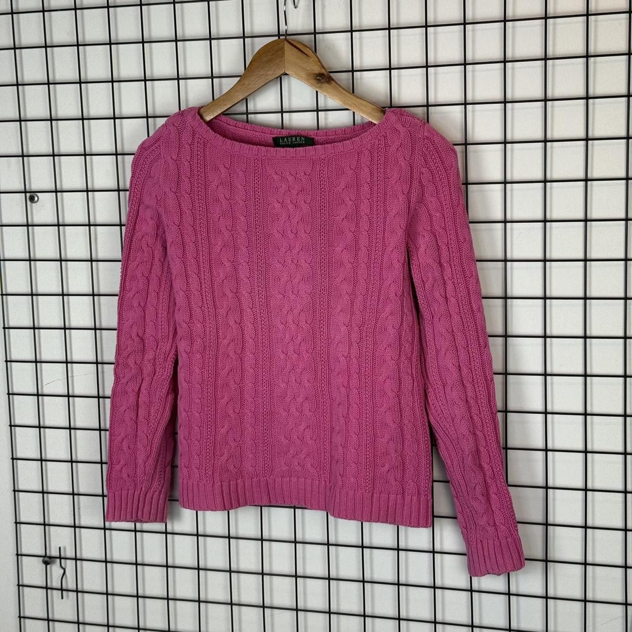 Polo Ralph Lauren Ralph Lauren Polo Cable Knit Jumper Vintage 90s Size S / US 4 / IT 40 - 2 Thumbnail
