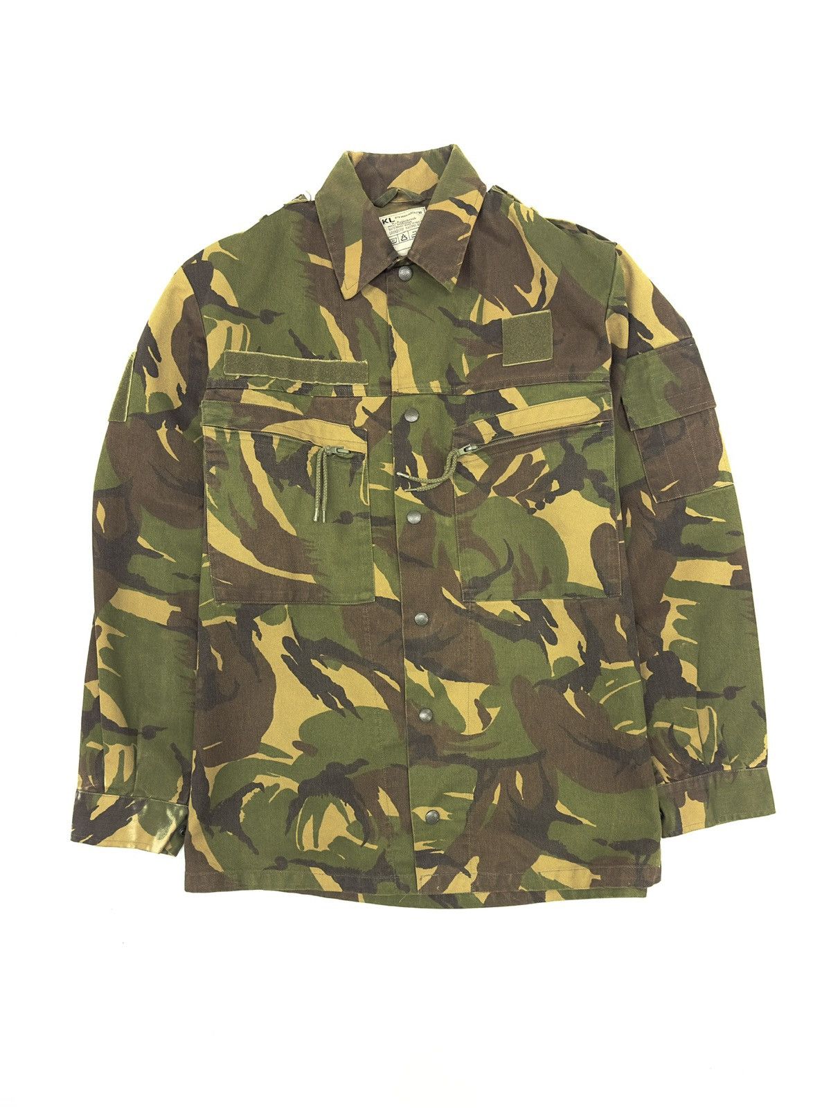 The Rolling Stones Dutch Military Camo Jacket Rolling Stones Big Logo Size US L / EU 52-54 / 3 - 3 Thumbnail