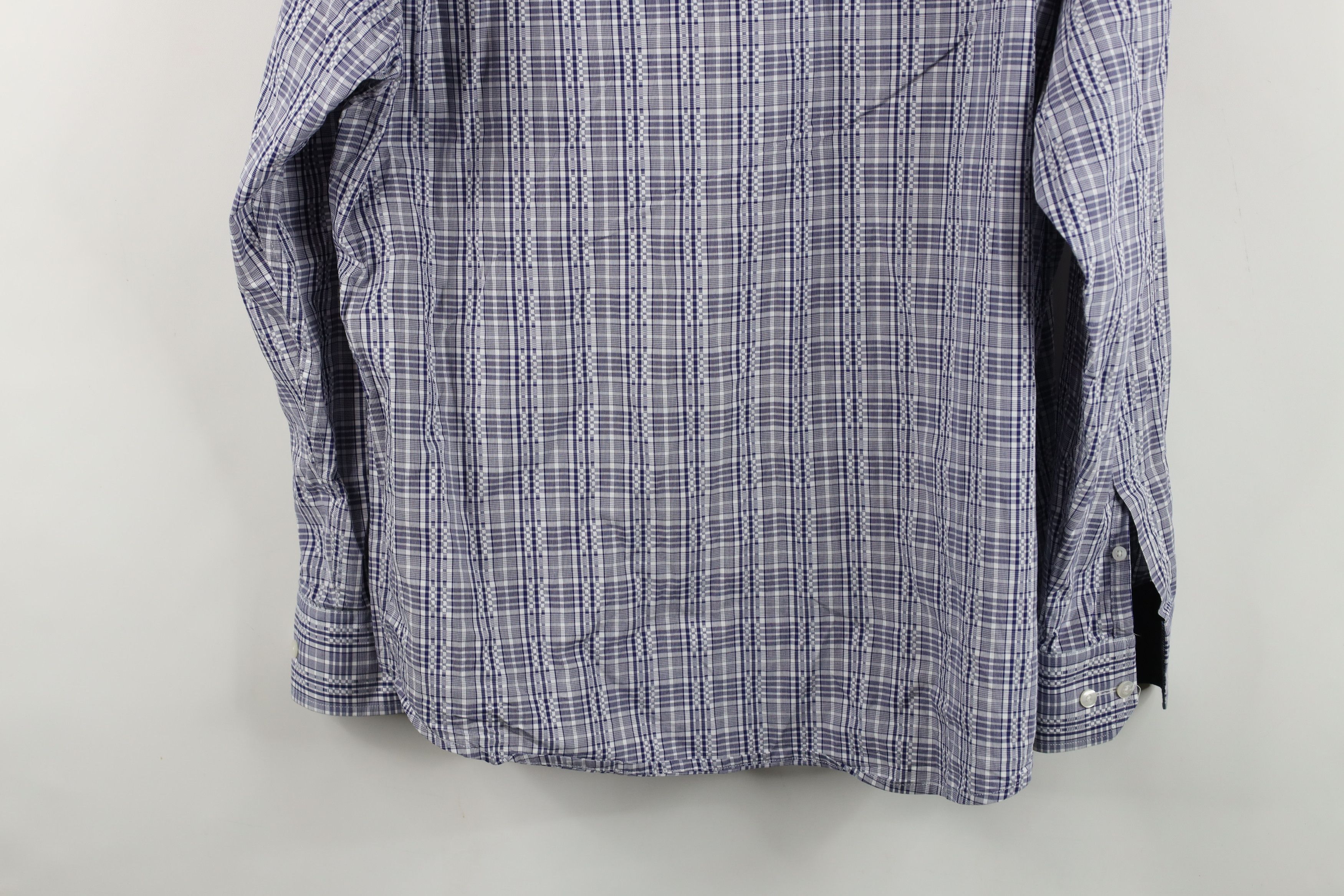 Johnston & Murphy Johnston & Murphy Fit Checkered Knit Collared Button Shirt Size US L / EU 52-54 / 3 - 14 Thumbnail