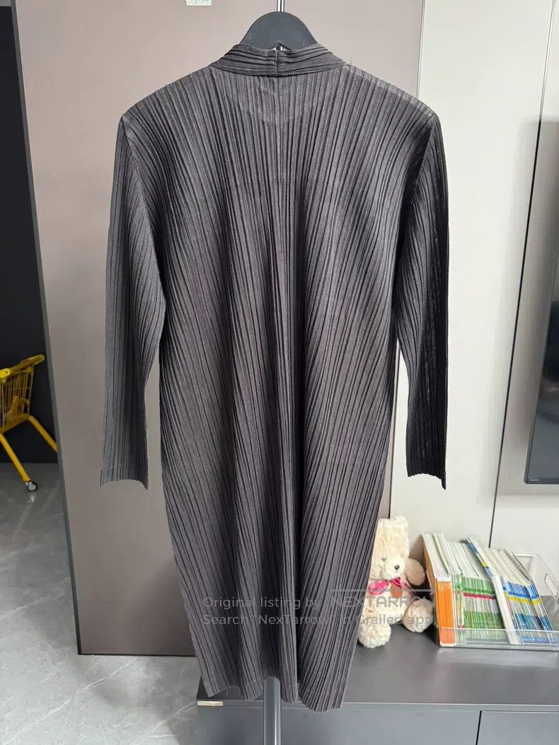 Issey Miyake Issey Miyake Pink Oil Painting Horizontal Striped Irregula Size L / US 10 / IT 46 - 2 Thumbnail