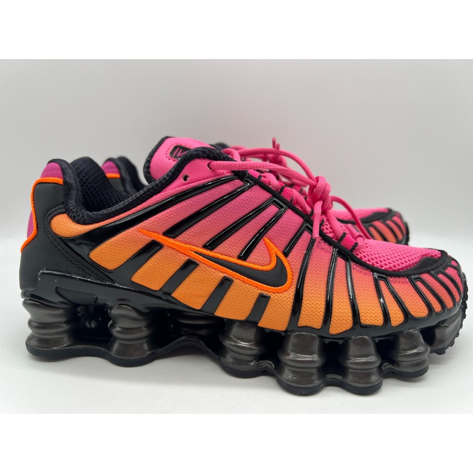 Nike 2009 Nike Shox NZ SL 2000s Patent Leather R4 Y2K 366571  display picture 2