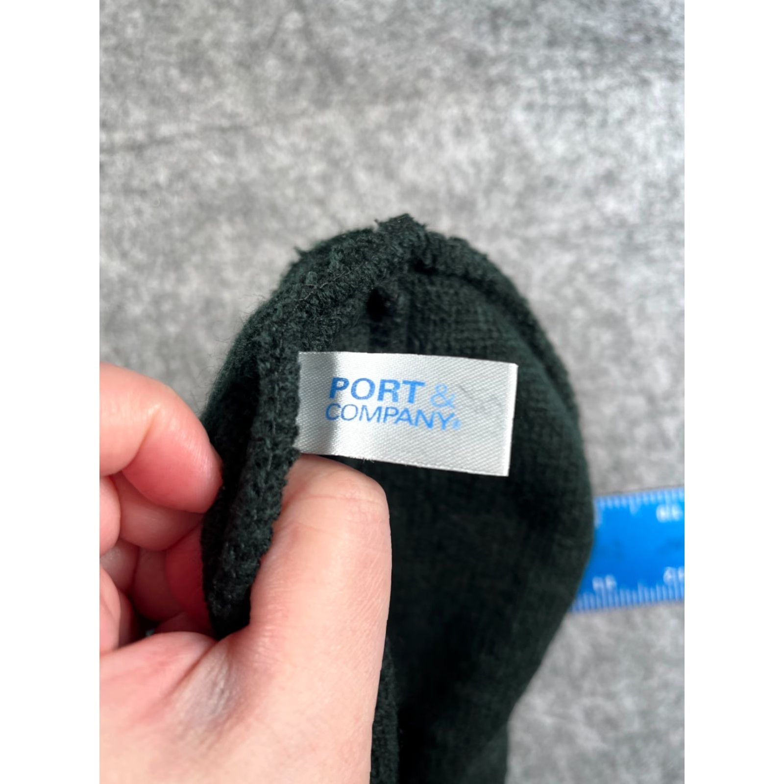 Port & Company Port & Company Beanie Adult One Size Green Knit Acrylic Embroider Skate Logo Hat/Cap Size ONE SIZE - 7 Thumbnail