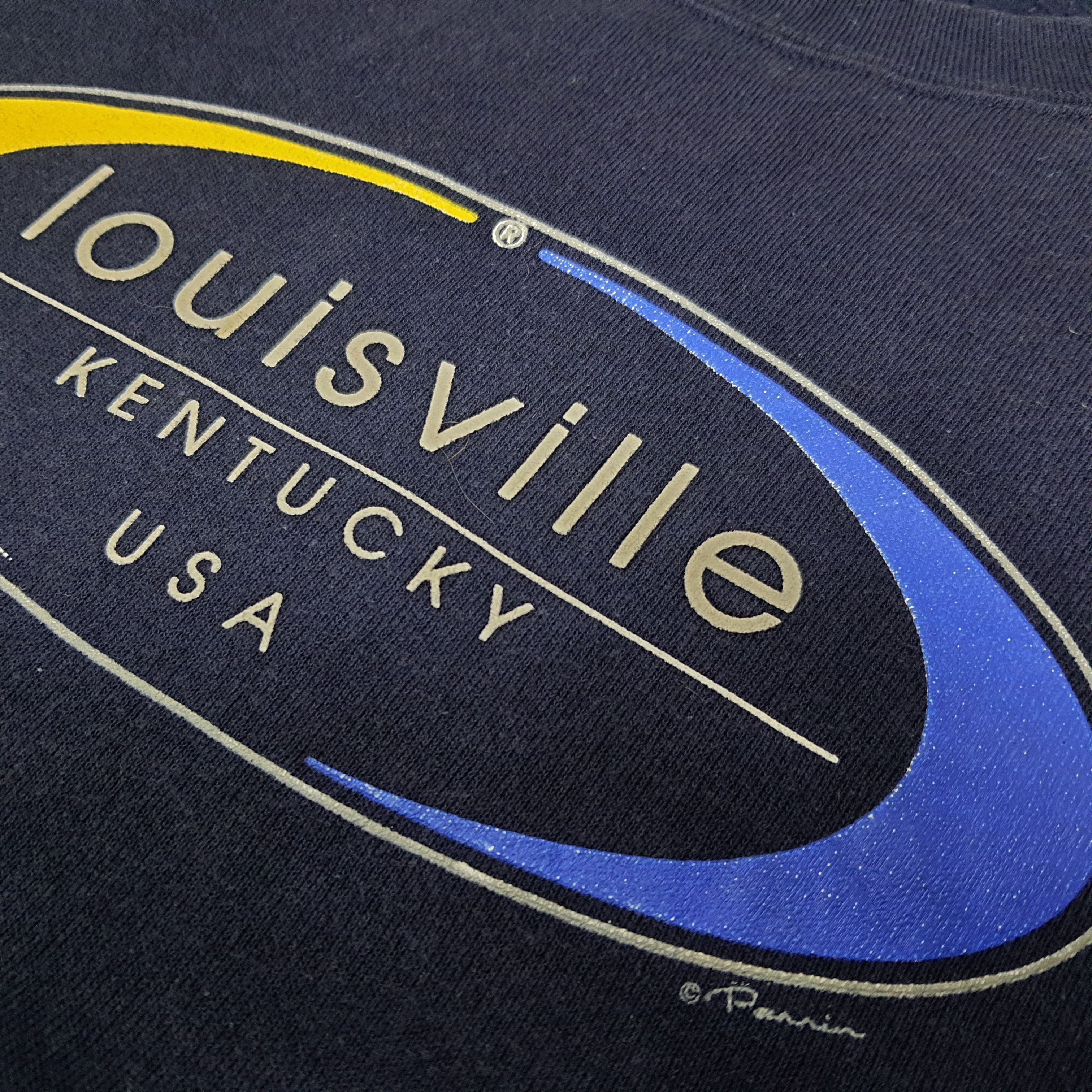 Delta Vintage 90s Louisville Kentucky Sweatshirt Retro USA C286N5 Size US L / EU 52-54 / 3 - 2 Thumbnail
