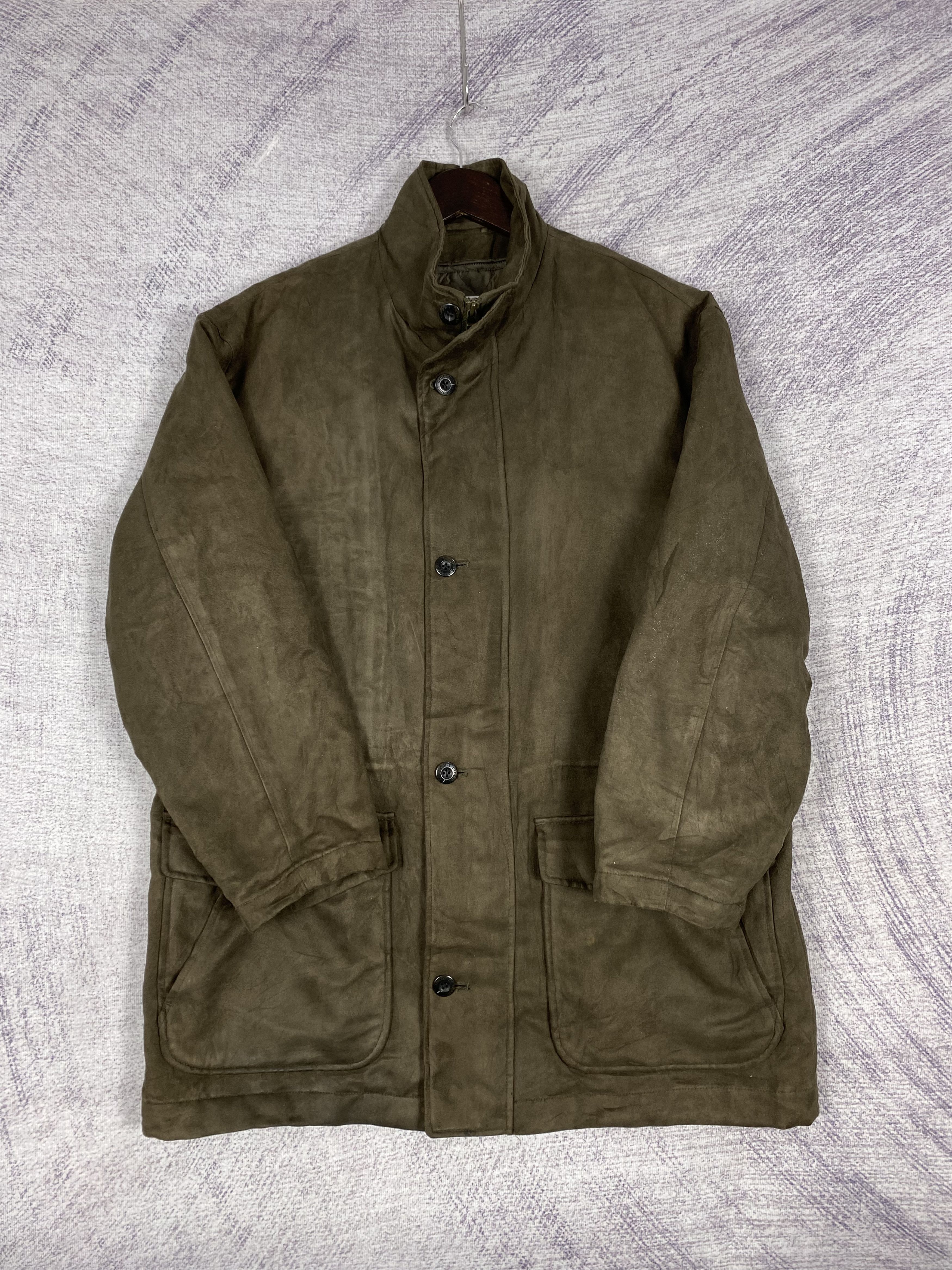 Japanese Brand Vintage Crocodile Quilted Lining Zip Up Jacket Size US L / EU 52-54 / 3 - 5 Thumbnail