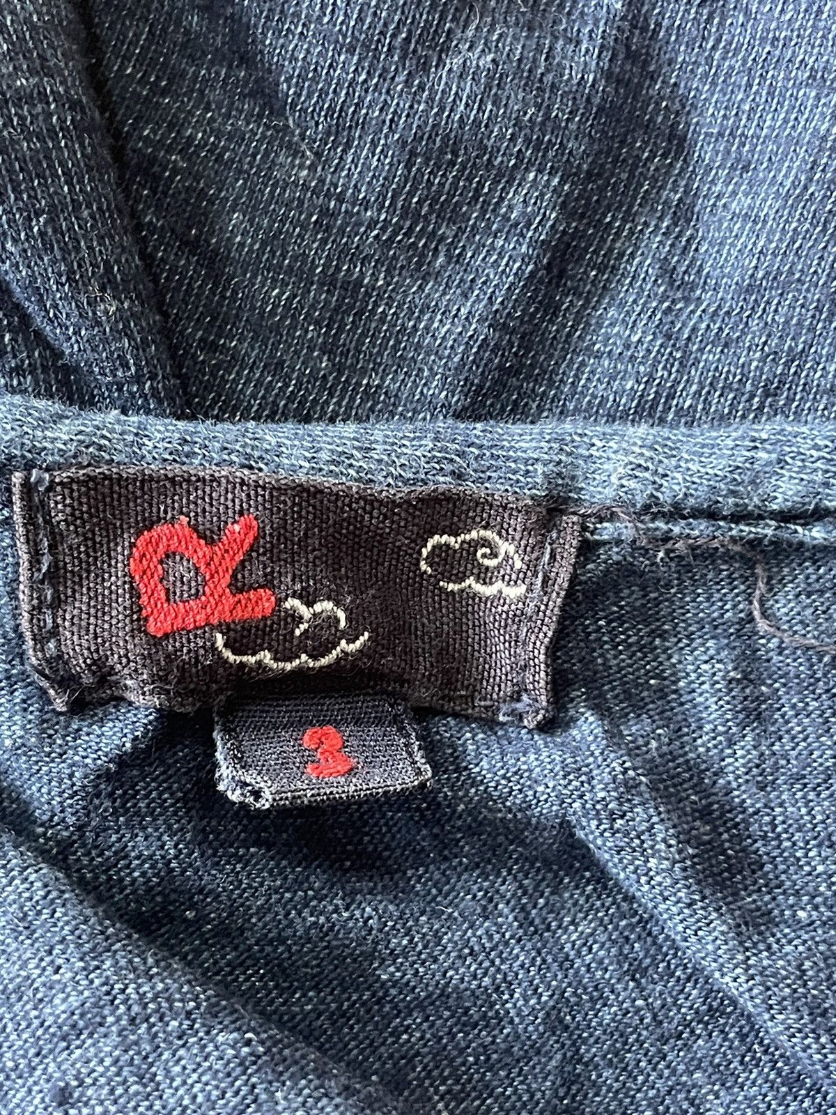 45rpm Indigo Dyed Tank top