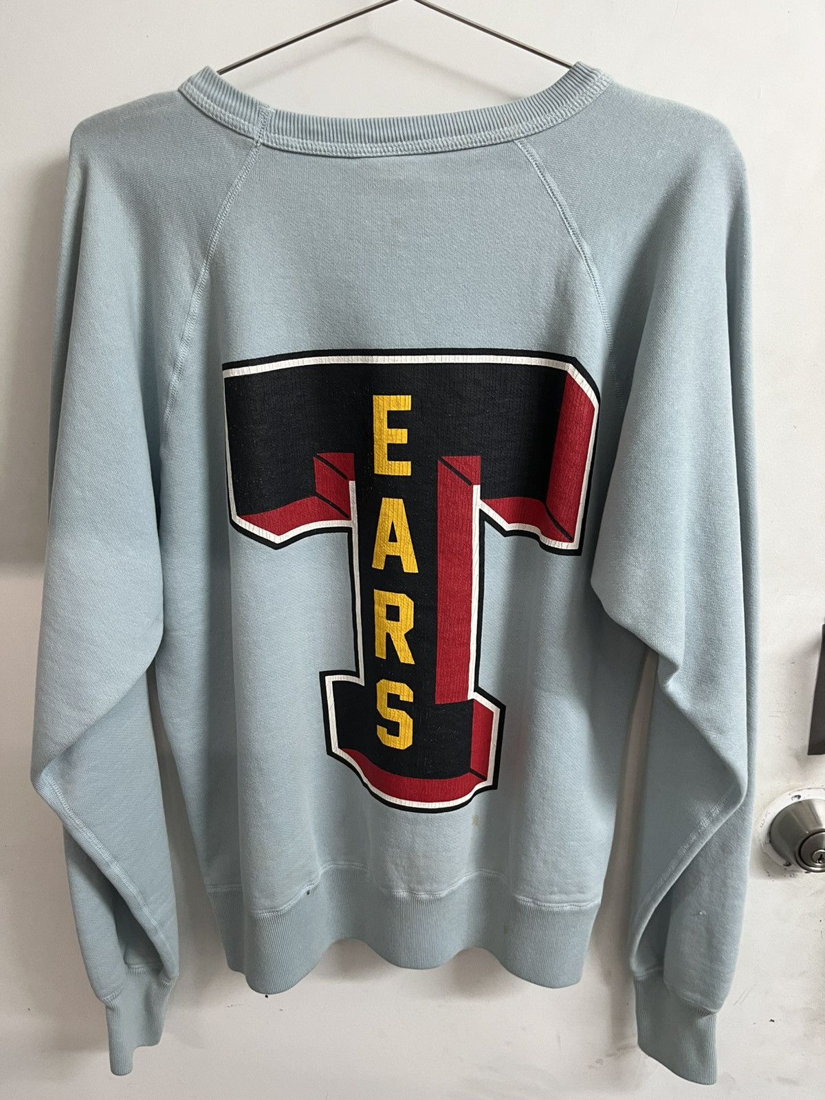 Saint Michael Saint Michael Saint Tear Crewneck Blue Size US S / EU 44-46 / 1 - 2 Thumbnail