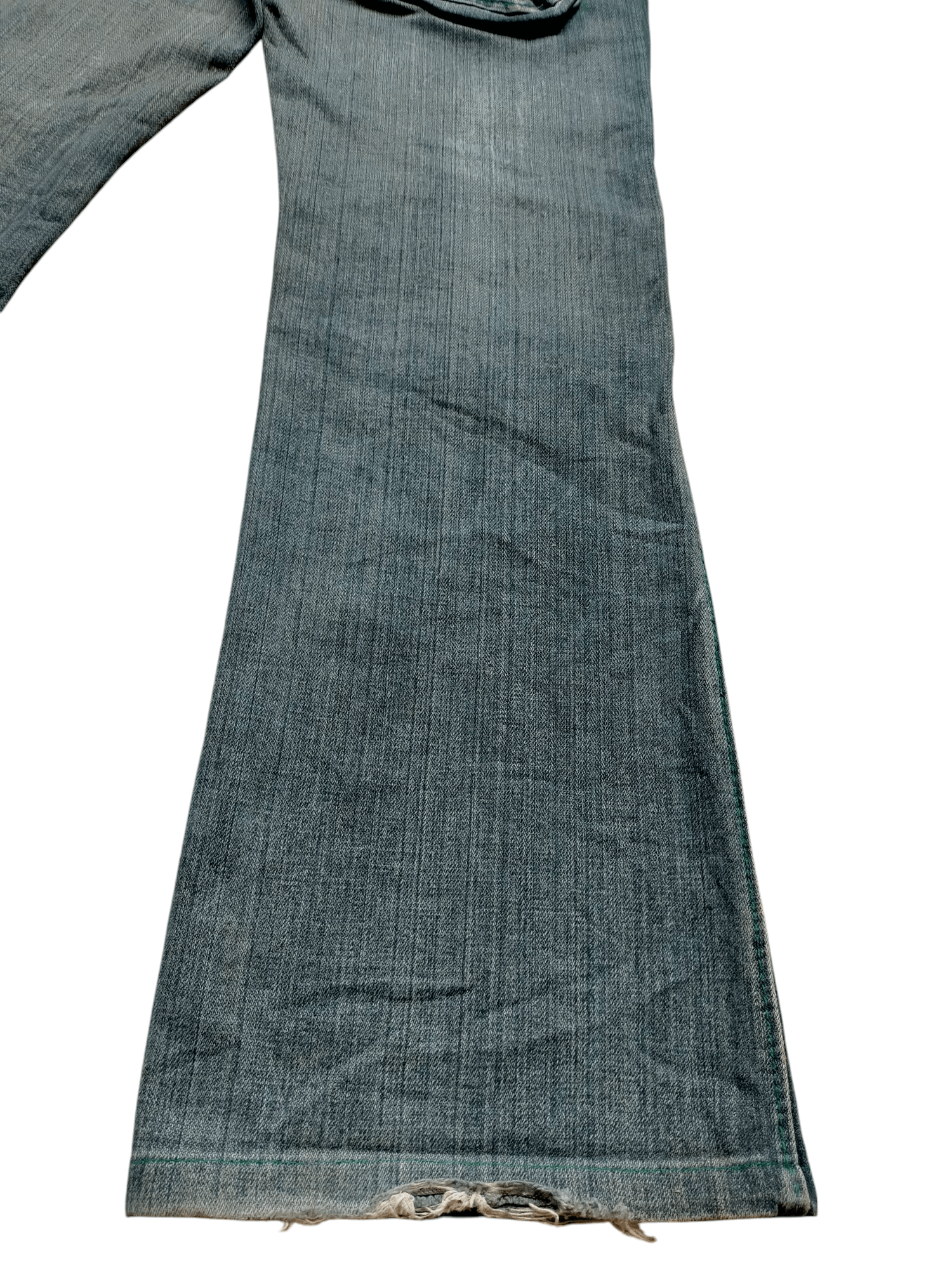 If Six Was Nine × Japanese Brand Flare Jeans De Art Bush Pants Boot Cut Denim Size US 32 / EU 48 - 14 Thumbnail