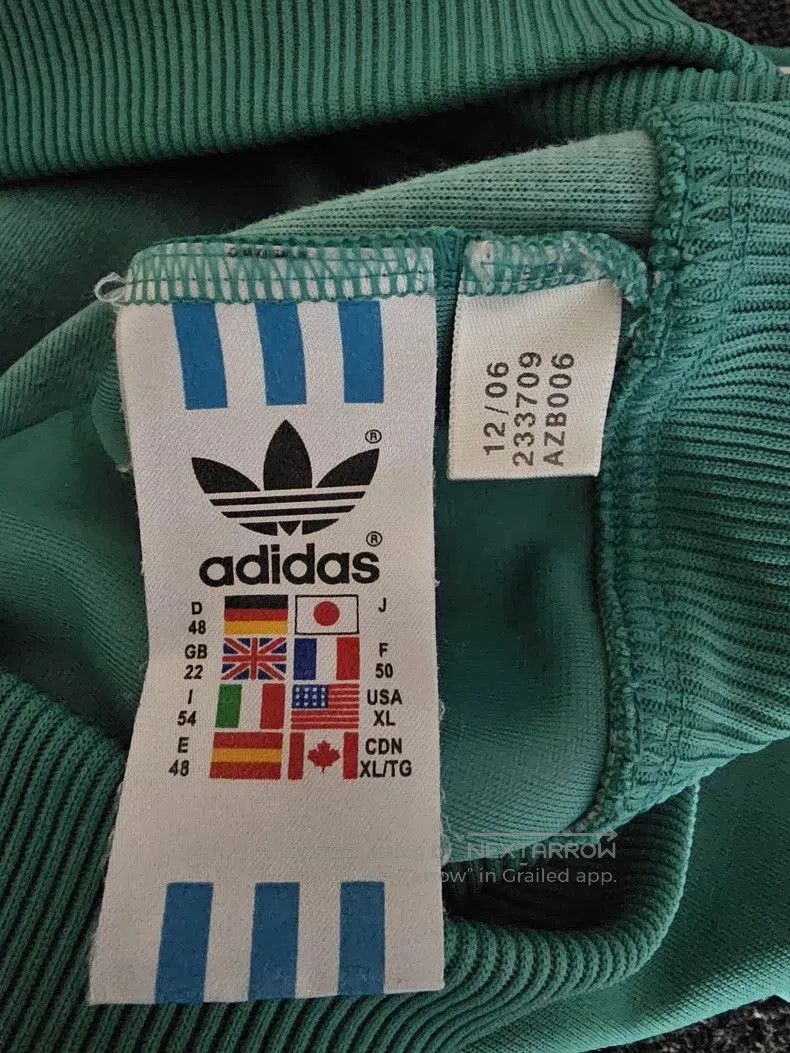 Adidas Adidas Miami Track Jacket. Size US XL / EU 56 / 4 - 7 Thumbnail