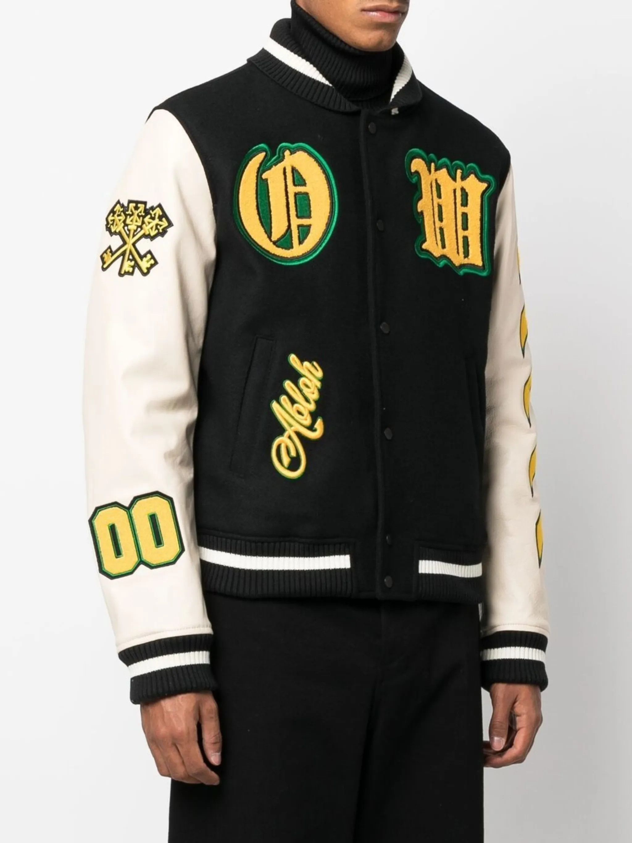 Off-White o1y0225 Logo Jacket in Multicolor Size US S / EU 44-46 / 1 - 2 Thumbnail