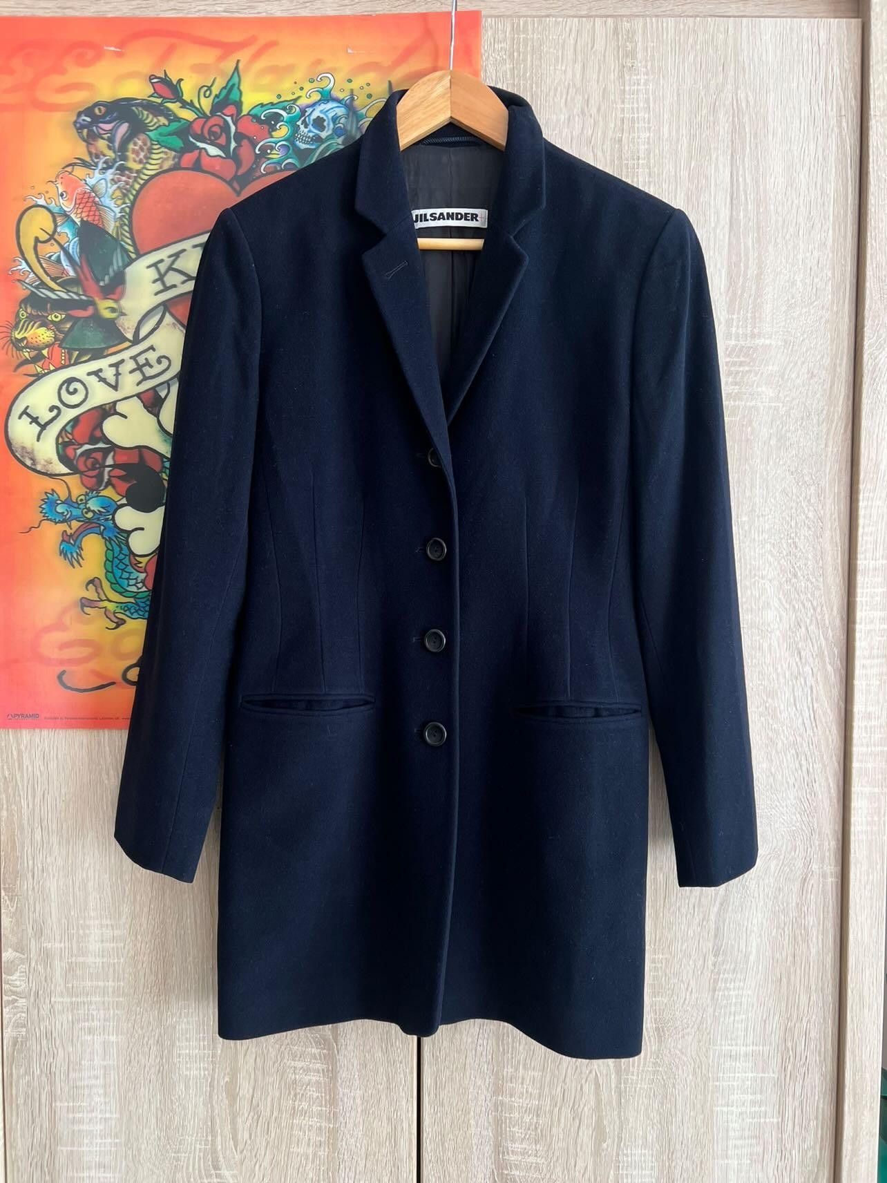 Jil Sander Jil Sander wool coat 💥🔥 Size S / US 4 / IT 40 - 1 Thumbnail