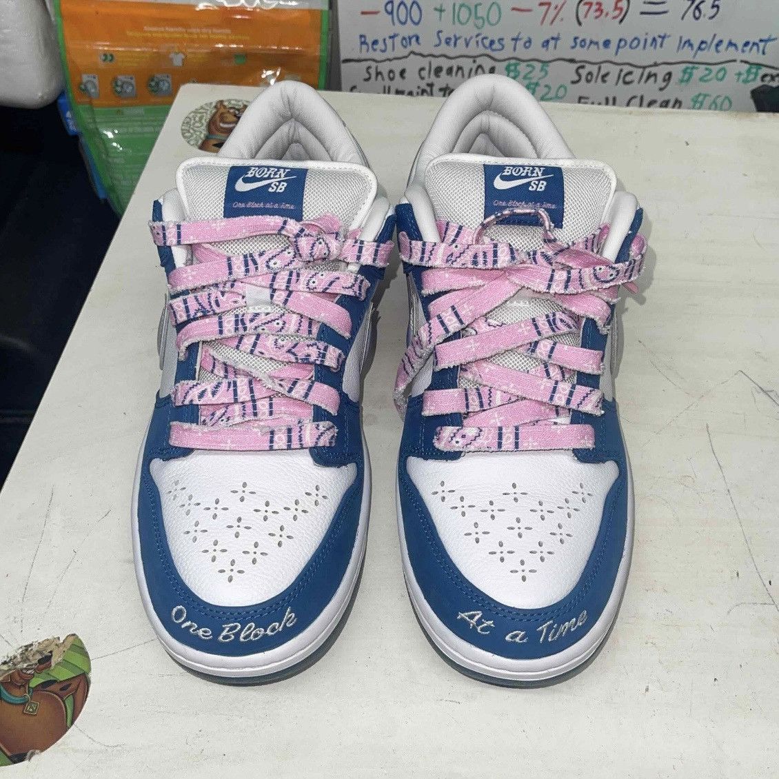 Nike SB Nike SB Dunk Low x Born x Raised One Block At A Time Size US 11 / EU 44 - 3 Thumbnail