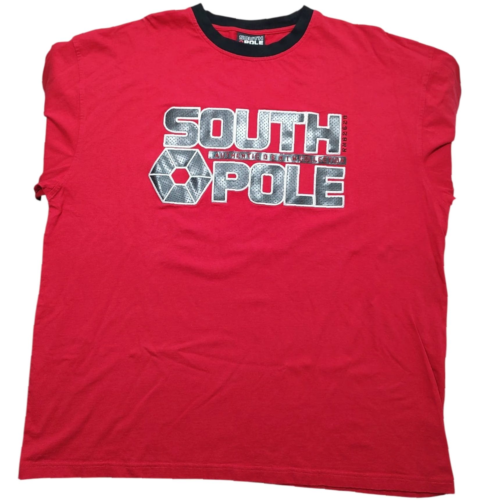 Southpole VINTAGE Southpole T-Shirt Grunge 2XL Red Logo Crew Neck Long Sleeve Men 90s Hip Hop Skater Style Size US XXL / EU 58 / 5 - 2 Thumbnail