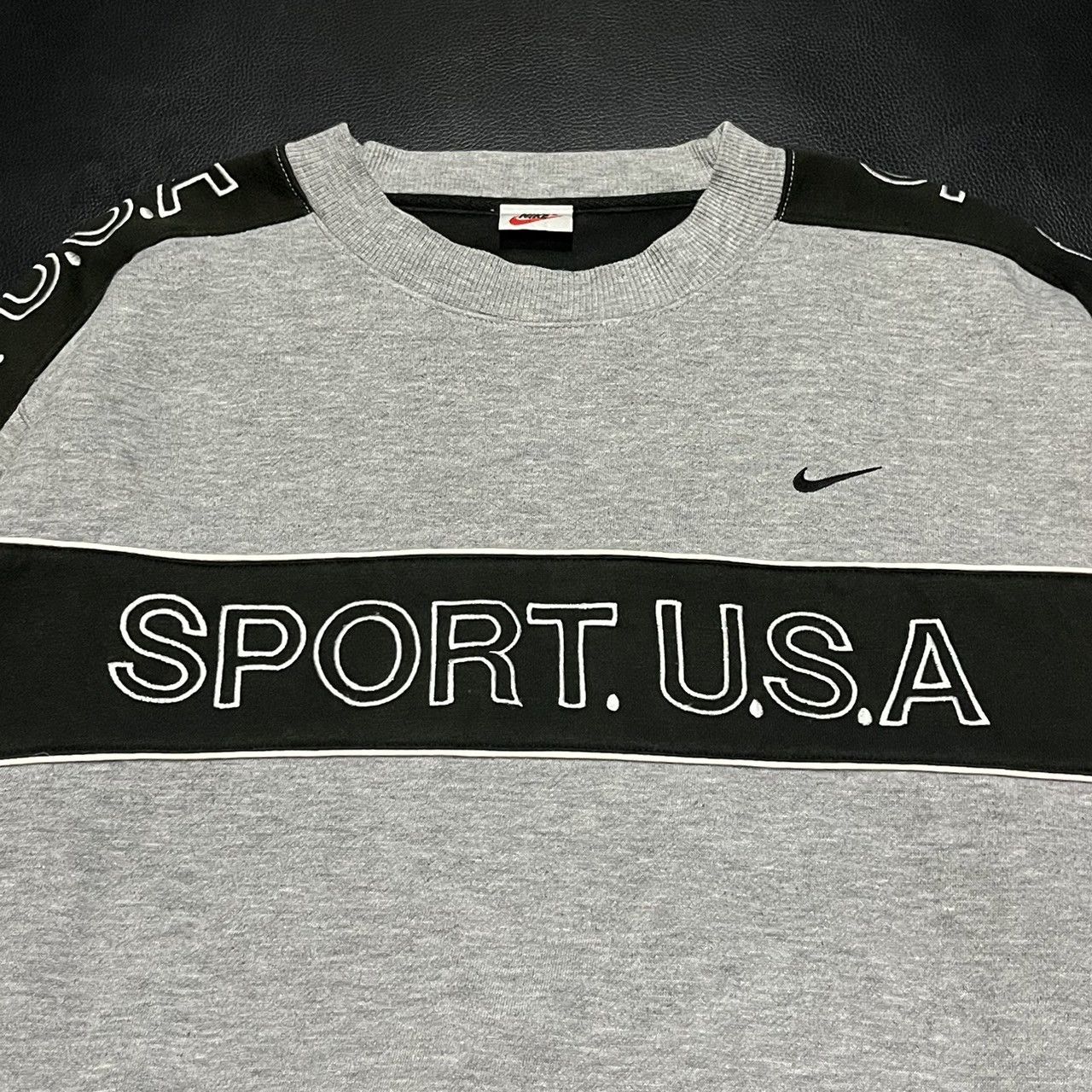 Nike vintage nike sport usa sweatshirt Size US L / EU 52-54 / 3 - 4 Thumbnail