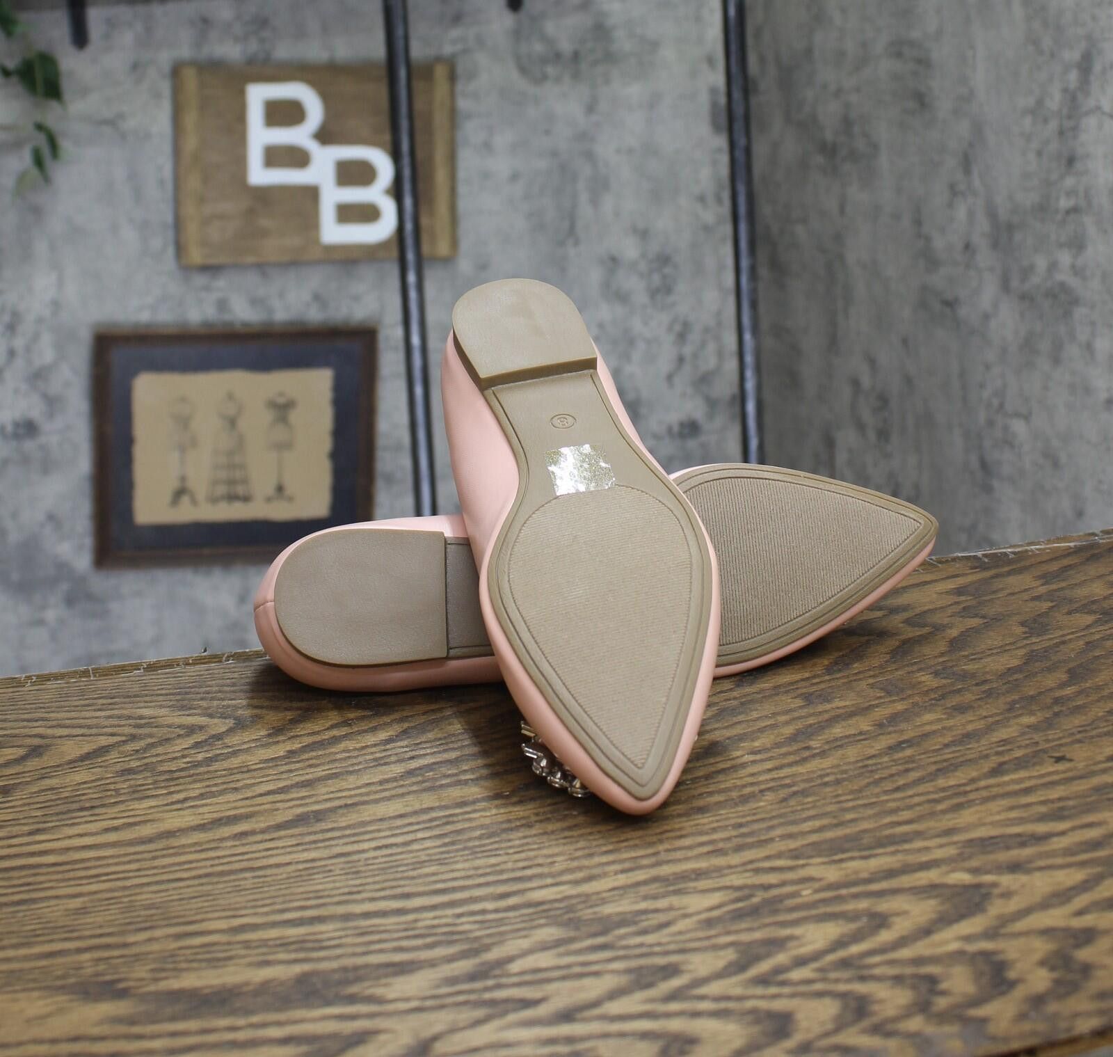 Other Nwt Journee Collection Dressy Ballet Flats Renzo-wd Pink 8w Size US 8 / IT 38 - 5 Thumbnail