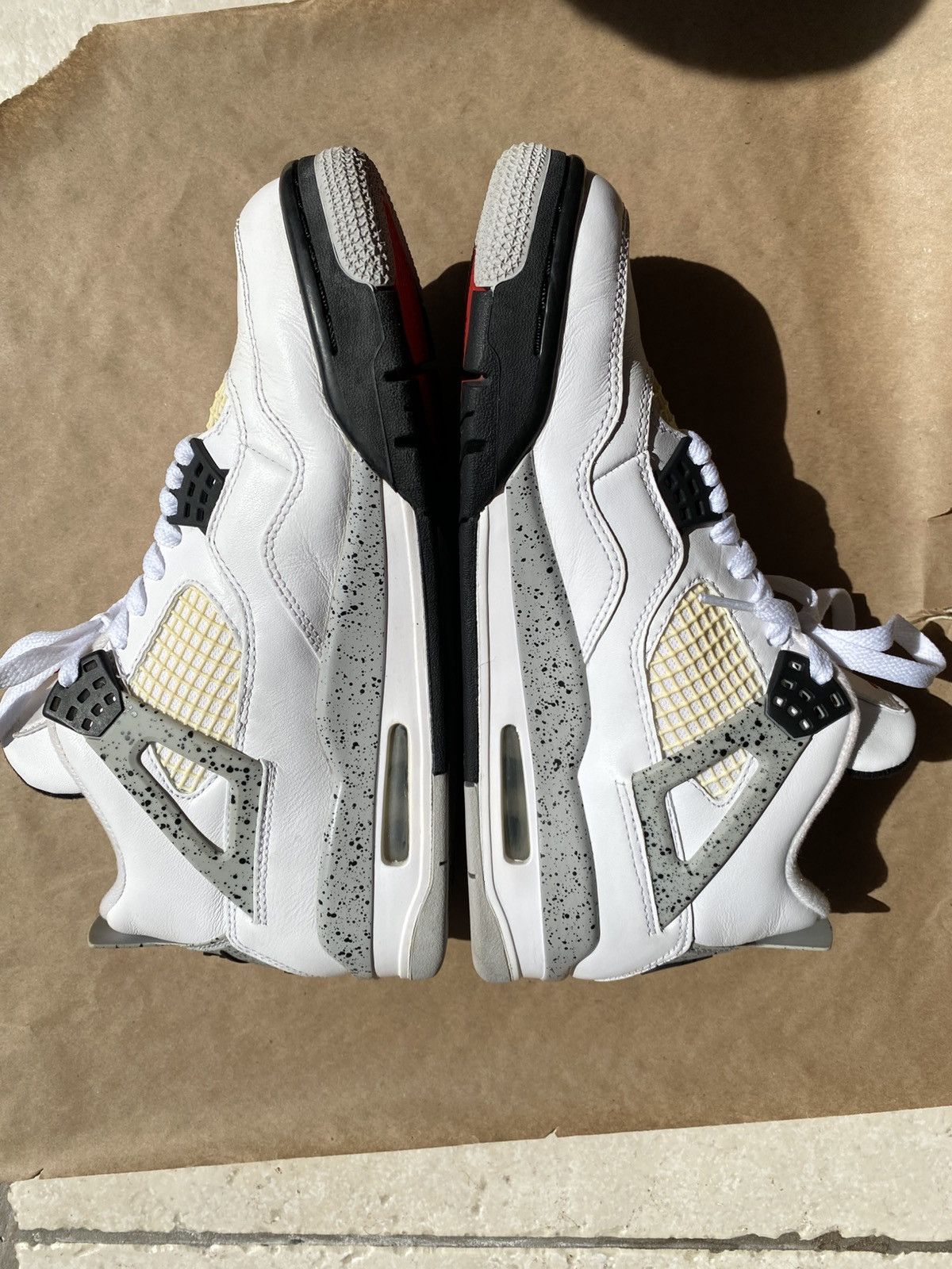 Nike Cement Jordan 4, Sz 8 Size US 8 / EU 41 - 2 Thumbnail