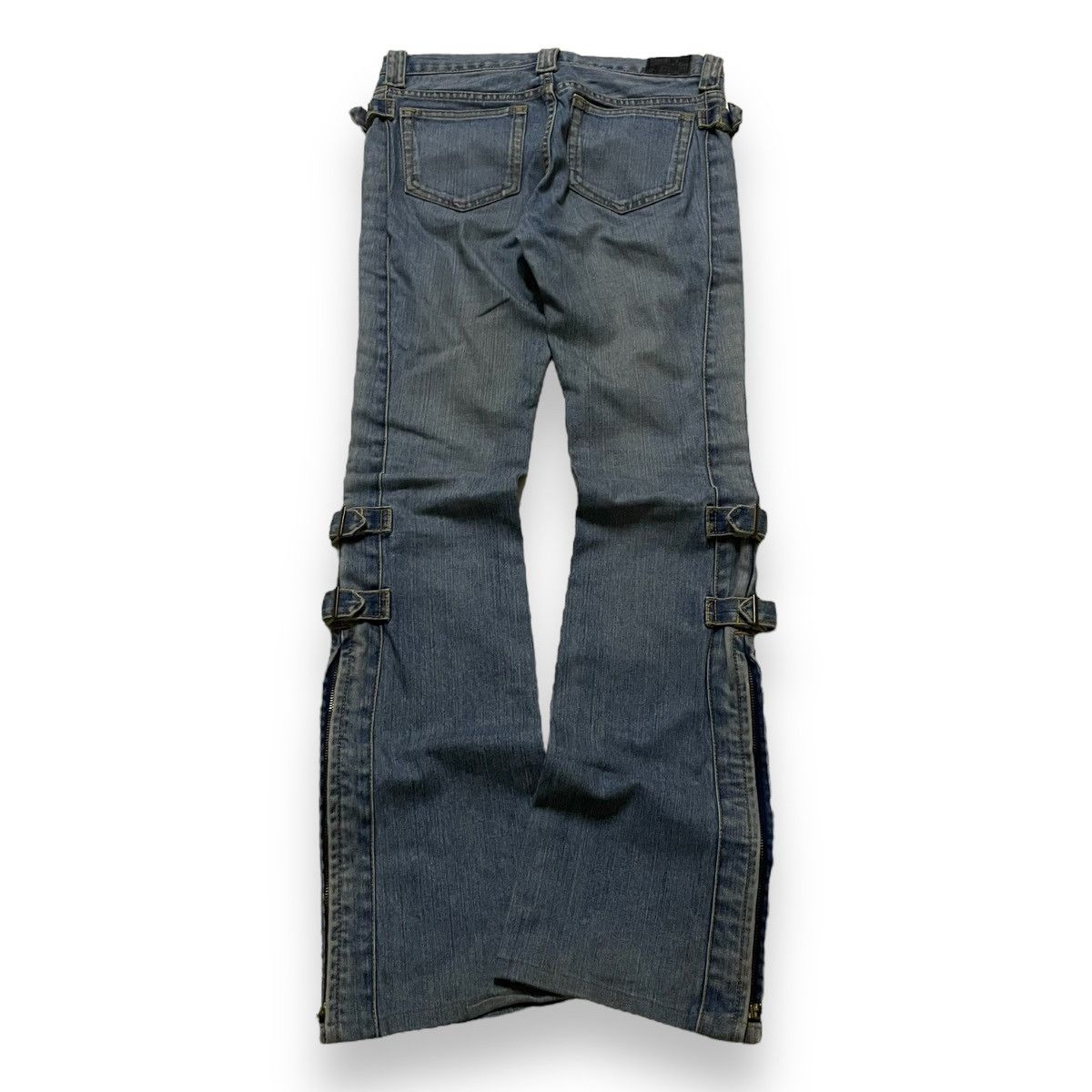 If Six Was Nine ORIGINAL JAPANES BONDAGE FLARED ZIPPER KAMMERAVIS (28×39) Size US 28 / EU 44 - 10 Thumbnail