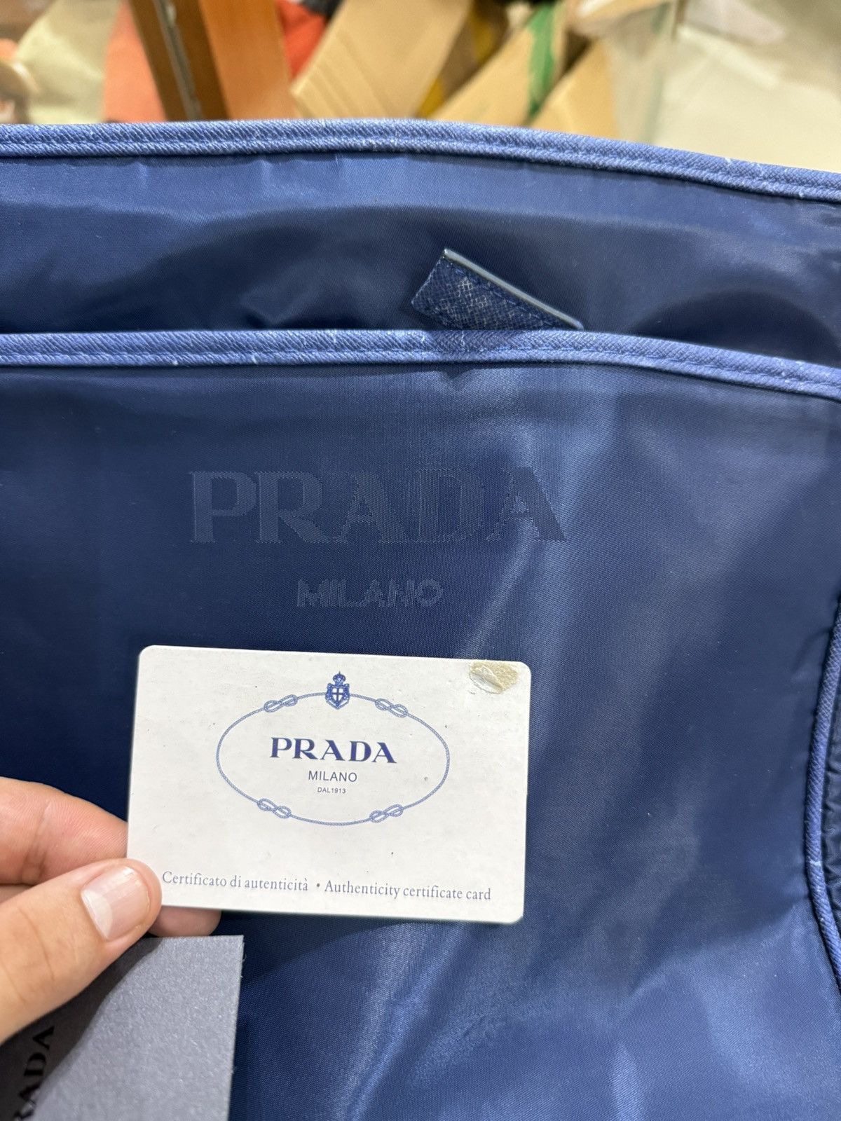 Prada 90’s PRADA RARE MULTI LOGO ITALIAN CASUAL BAG Size ONE SIZE - 9 Thumbnail