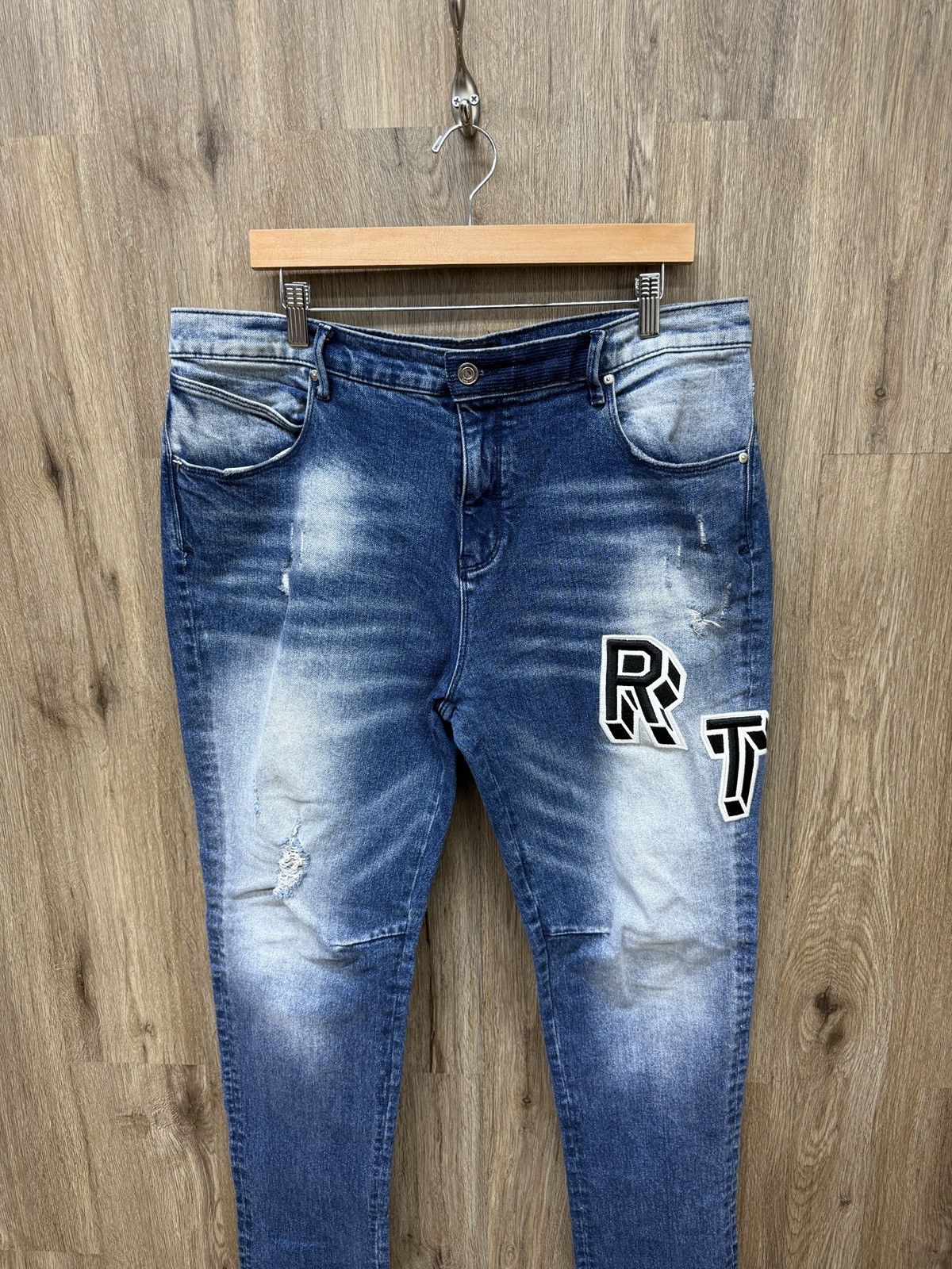 Rta RTA Blue Denim Jeans Size US 36 / EU 52 - 2 Thumbnail