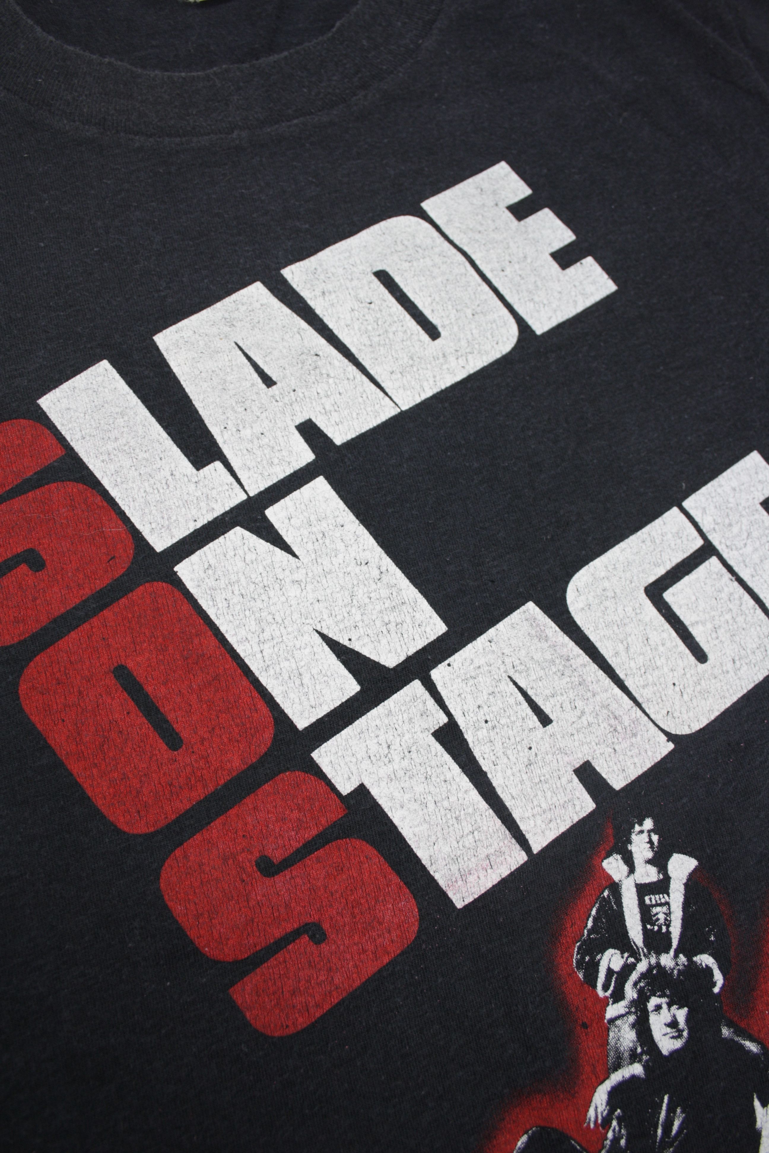 Band Tees × Vintage Slade On Stage 1982 Album Promo Christmas Tour T-Shirt Size L / US 10 / IT 46 - 8 Thumbnail