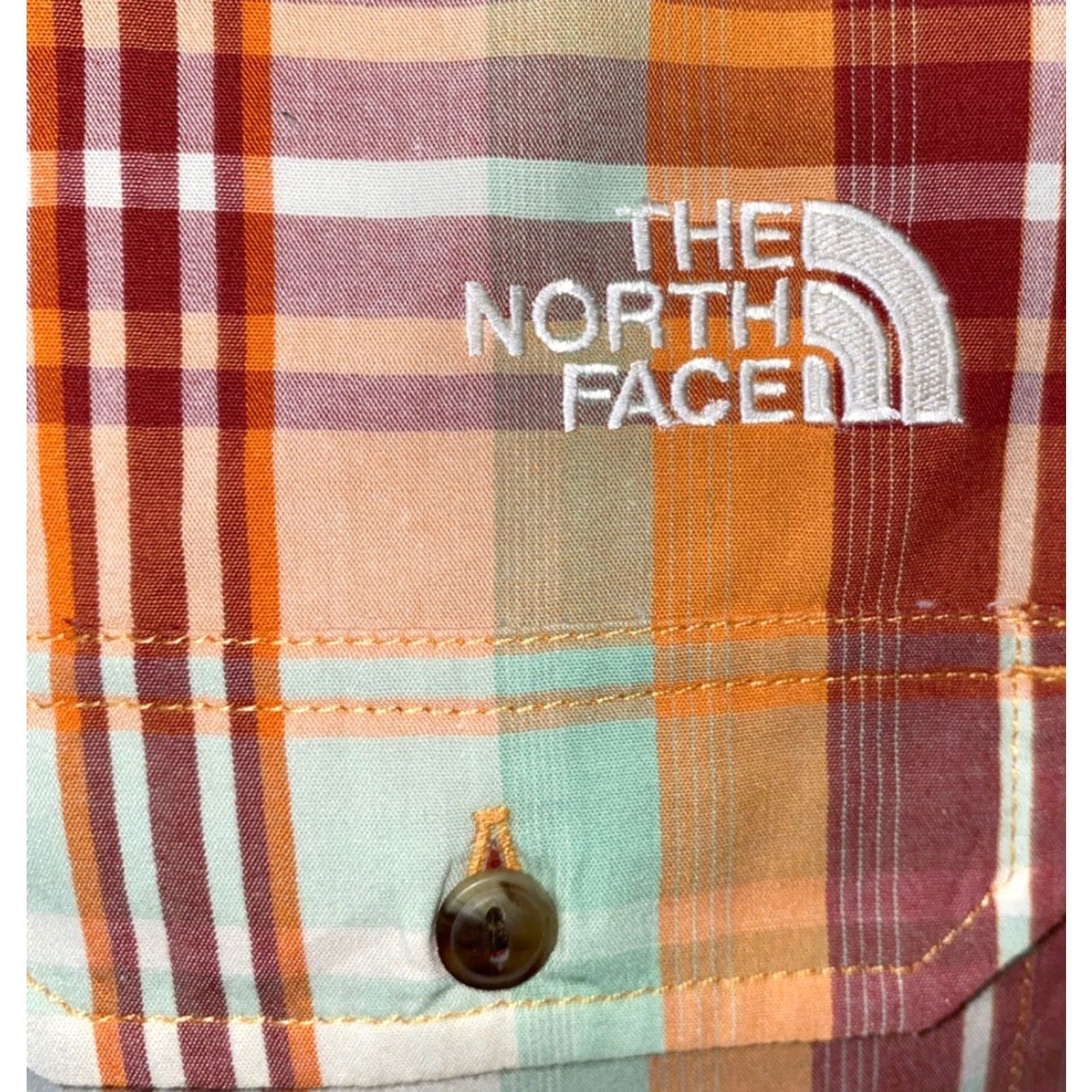 The North Face The North Face Men's Plaid Short Sleeve Shirt M Multicolor Casual Button-Up Size US M / EU 48-50 / 2 - 4 Thumbnail