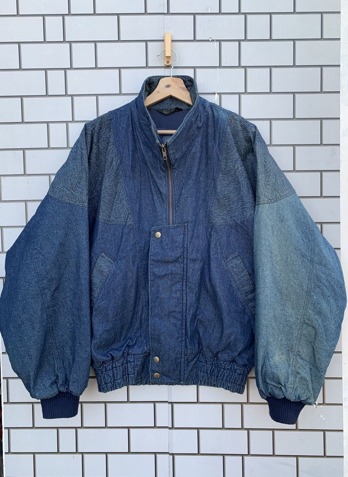 Indigo × Japanese Brand × Vintage Vintage Japanese Brand Ruck Dam Indigo Jacket Size US L / EU 52-54 / 3 - 2 Thumbnail
