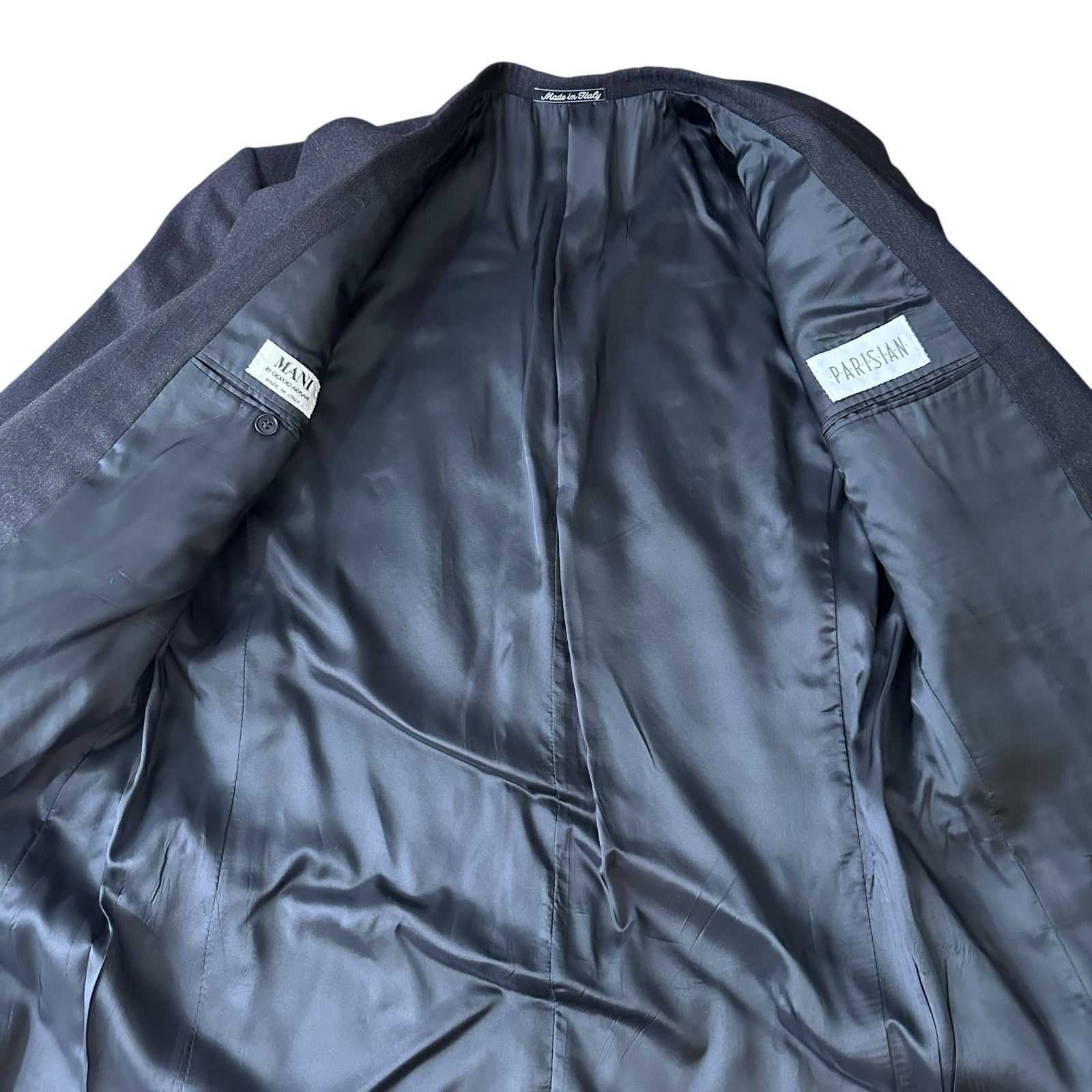 Other Mani by Giorgio Armani Blazer Jacket Men’s US 43L PinStripe Size 42L - 8 Thumbnail