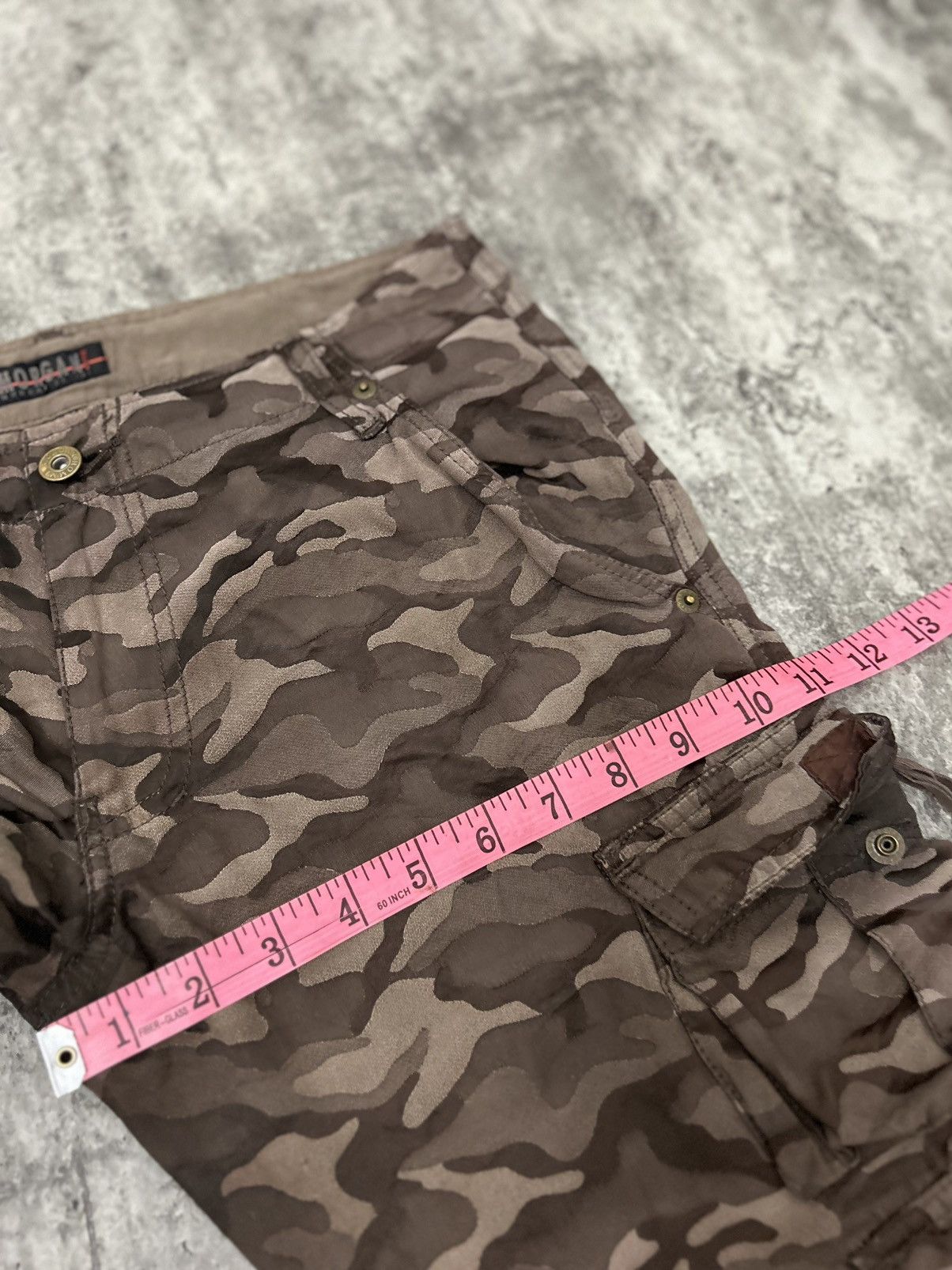 If Six Was Nine × Le Grande Bleu (L.G.B.) × Morgan Homme Morgan Homme Cargo Bondage army Pants Size US 31 - 18 Thumbnail
