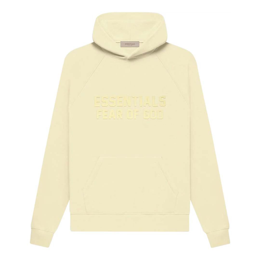Fear of God Essentials Hoodie 'Canary' Size US XL / EU 56 / 4 - 1 Thumbnail