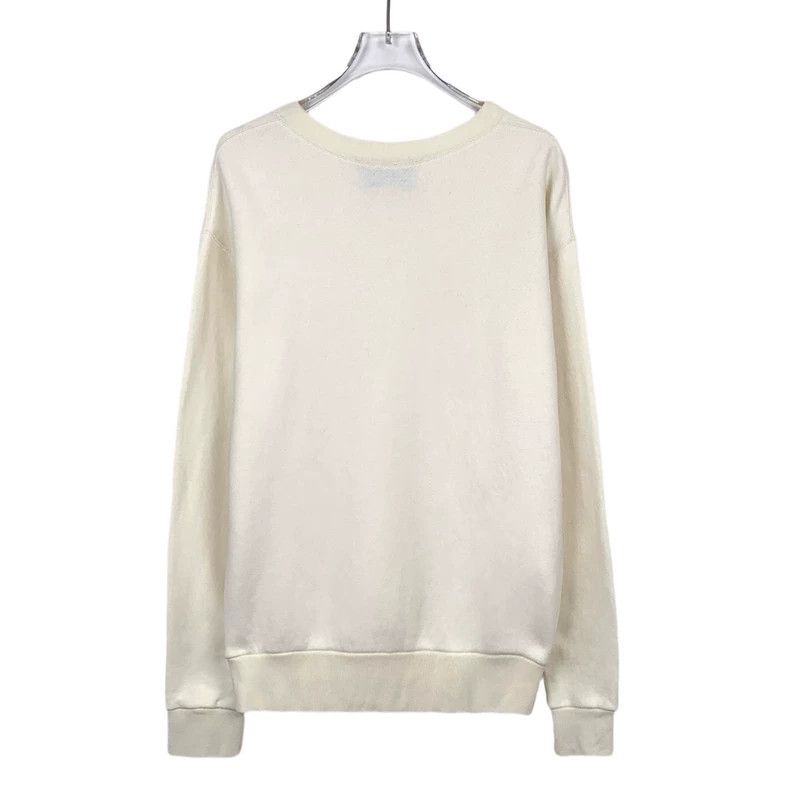 Gucci Gucci Beige logo sequin round-neck cotton long-sleeved swea Size US XS / EU 42 / 0 - 2 Thumbnail