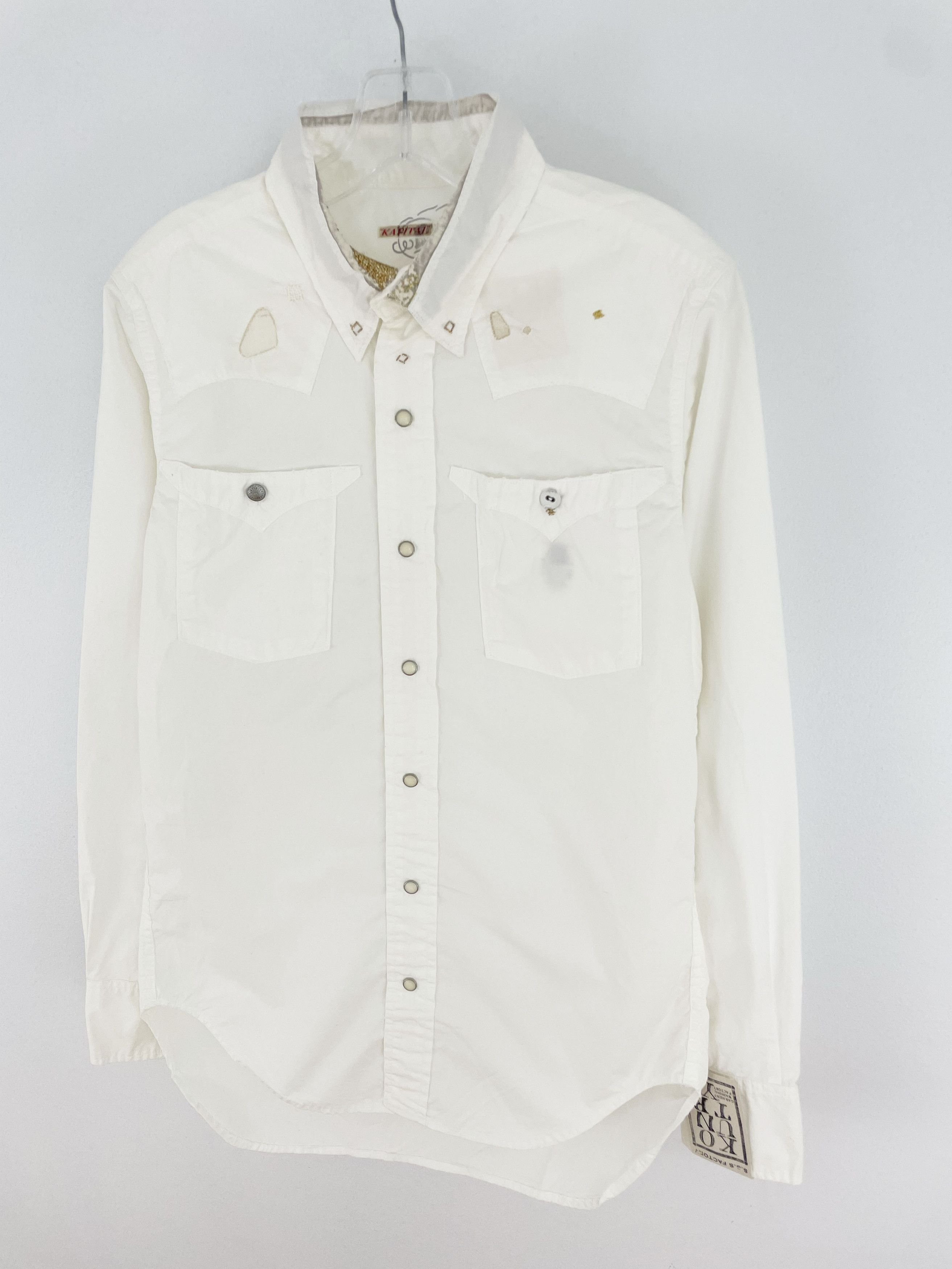 Kapital Kountry Distressed Stitch Buttonup Size US M / EU 48-50 / 2 - 2 Thumbnail